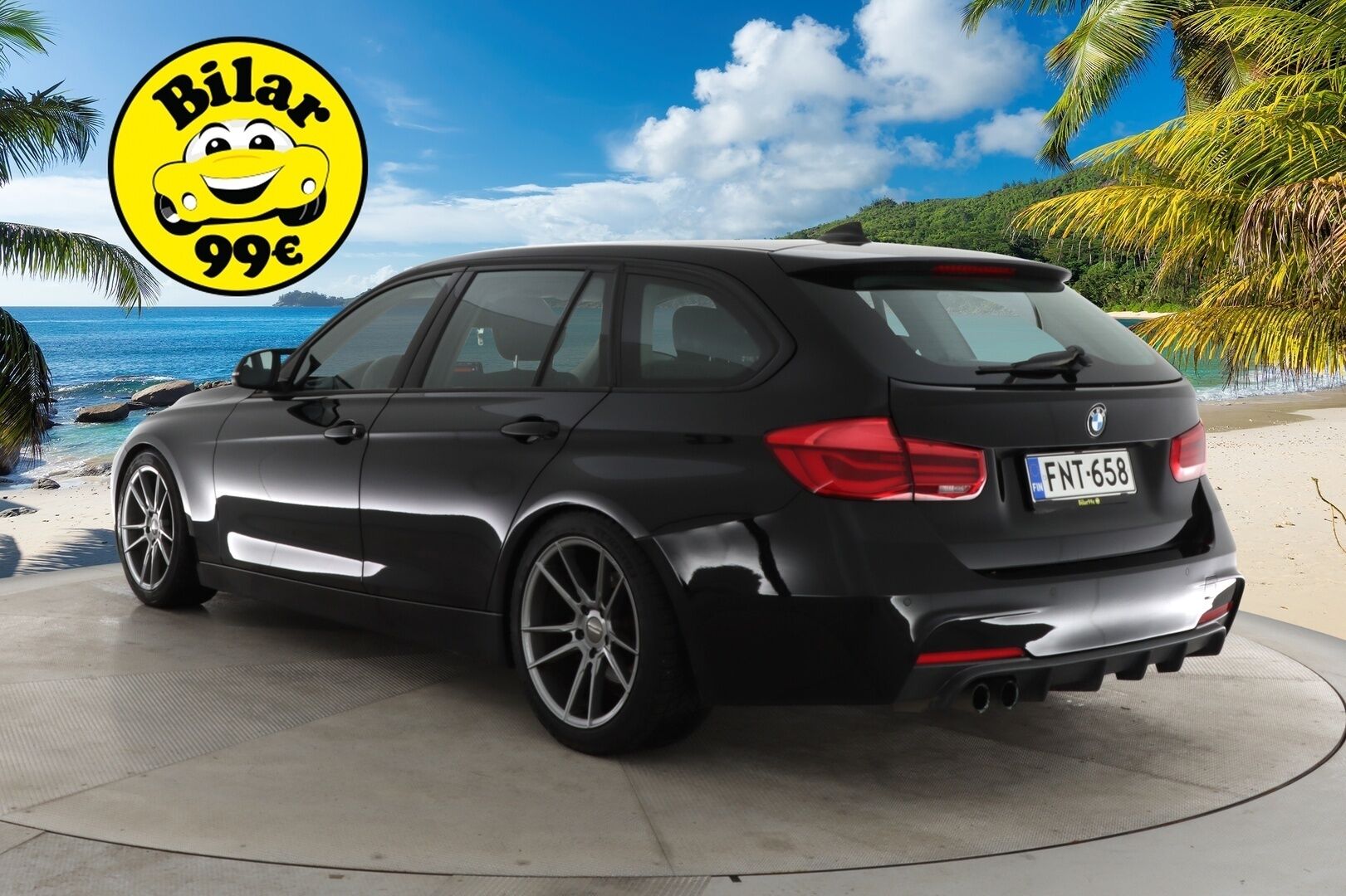 BMW 320 2016 F31 LCI Touring 320d M-Sport look *M-sport ratti / Keyless / Navi / Sport-penkit*