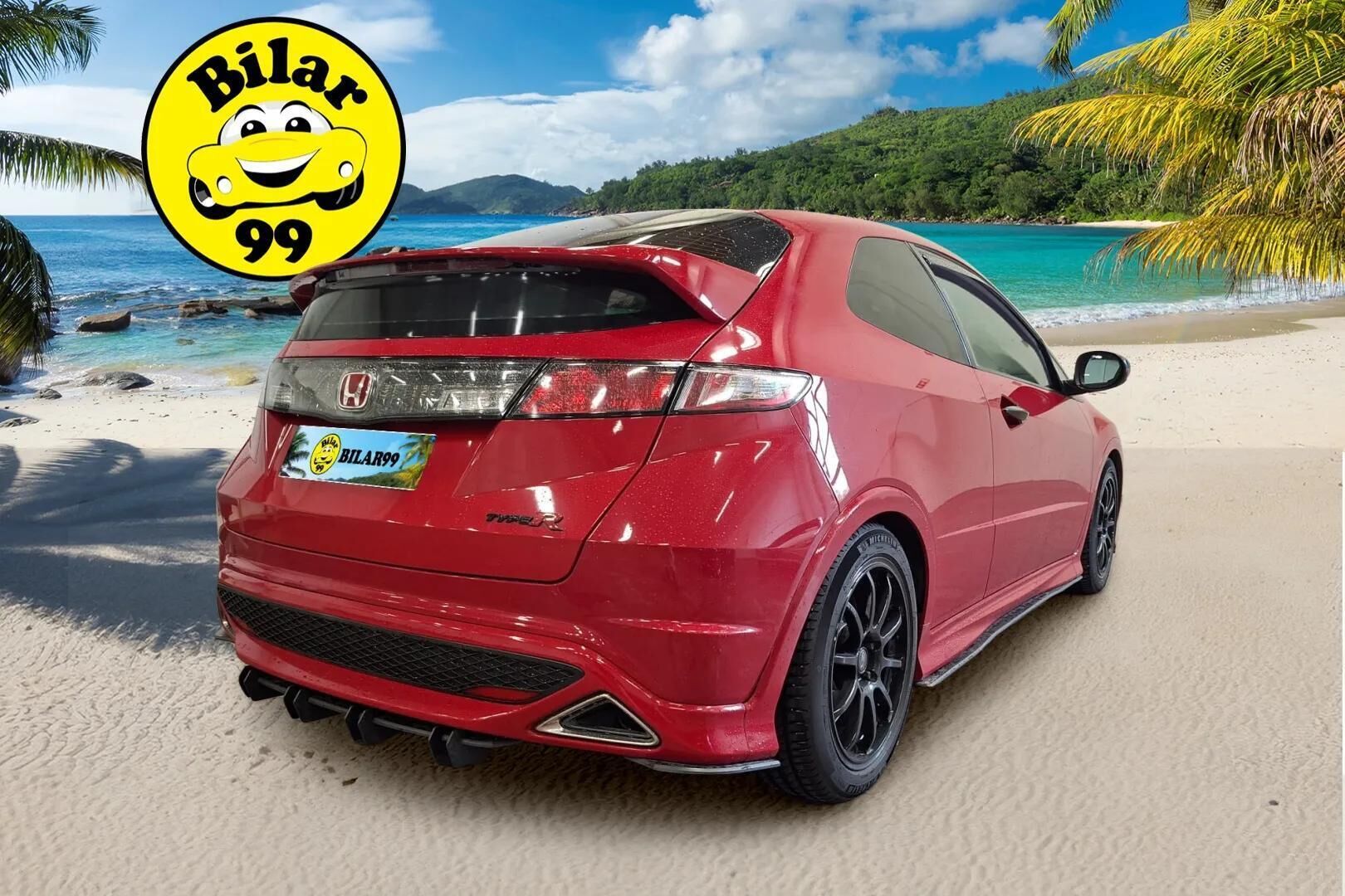 Honda Civic 2008 Type R - | Martelius | HKS | Flow Designs | Rota Force | Sporttipenkit | Vakkari | Huoltokirja |