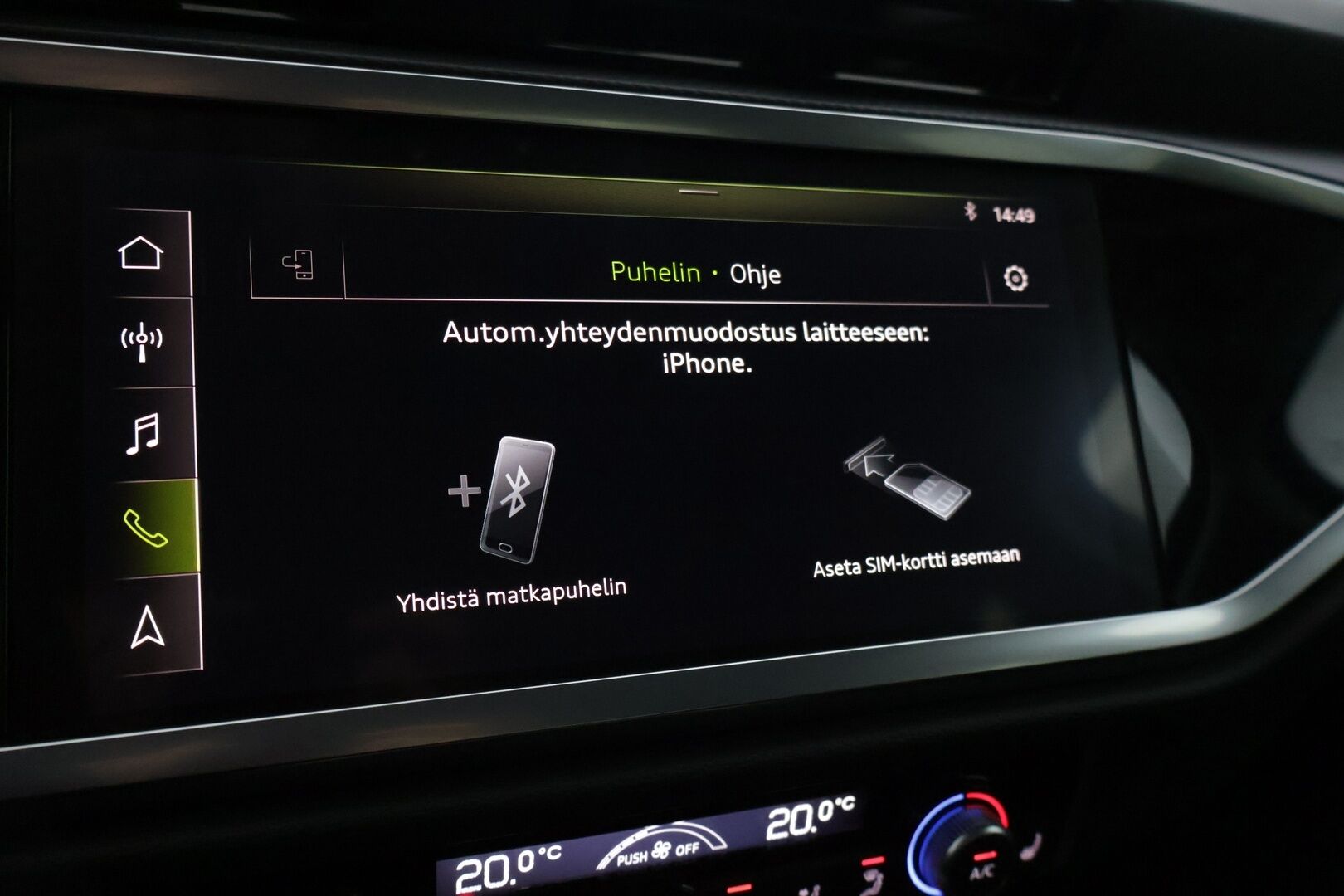 Audi Q3 2019 Launch Edition Business Advanced 40 TDI 140kW quattro S tronic / Adapt. Cruise / Webasto / Digimittaristo / AppleCarplay / Peruutuskamera - * Suomi.auto / Webasto / Parempi 40TDI / Peruutuskamera / Alle.taittuva koukku / Facelift *