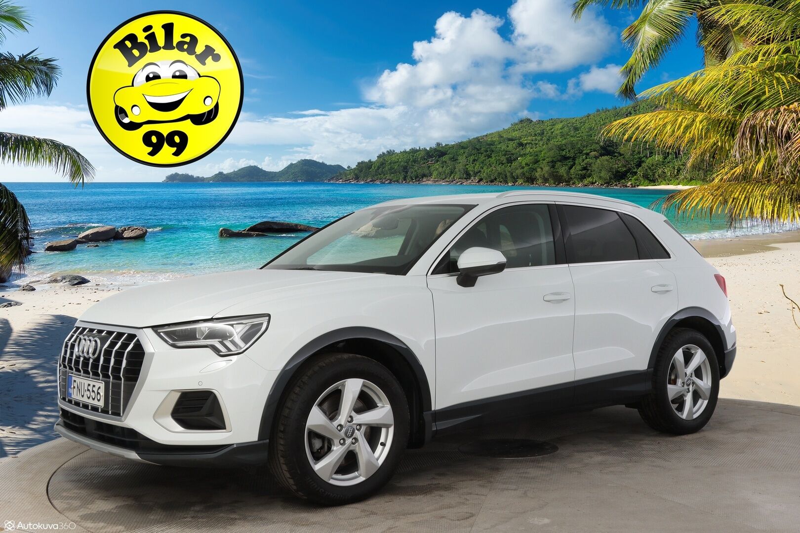 Audi Q3 2019 Launch Edition Business Advanced 40 TDI 140kW quattro S tronic / Adapt. Cruise / Webasto / Digimittaristo / AppleCarplay / Peruutuskamera - * Suomi.auto / Webasto / Parempi 40TDI / Peruutuskamera / Alle.taittuva koukku / Facelift *