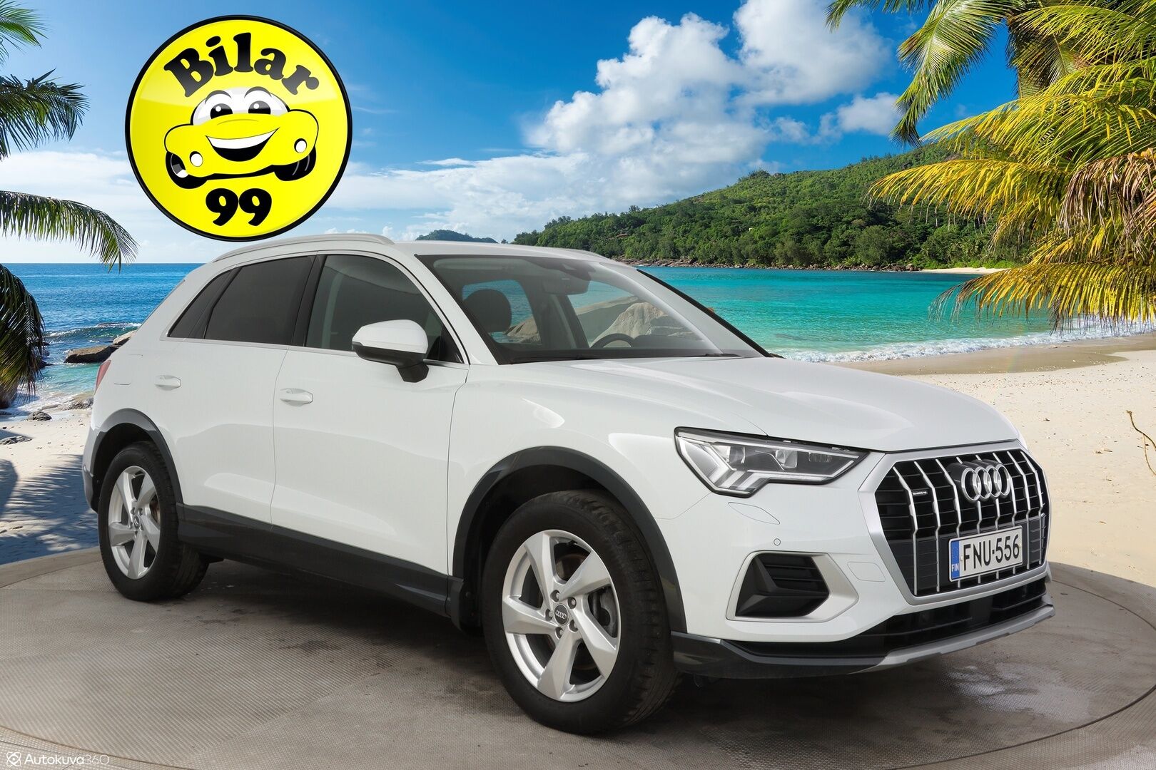 Audi Q3 2019 Launch Edition Business Advanced 40 TDI 140kW quattro S tronic / Adapt. Cruise / Webasto / Digimittaristo / AppleCarplay / Peruutuskamera - * Suomi.auto / Webasto / Parempi 40TDI / Peruutuskamera / Alle.taittuva koukku / Facelift *
