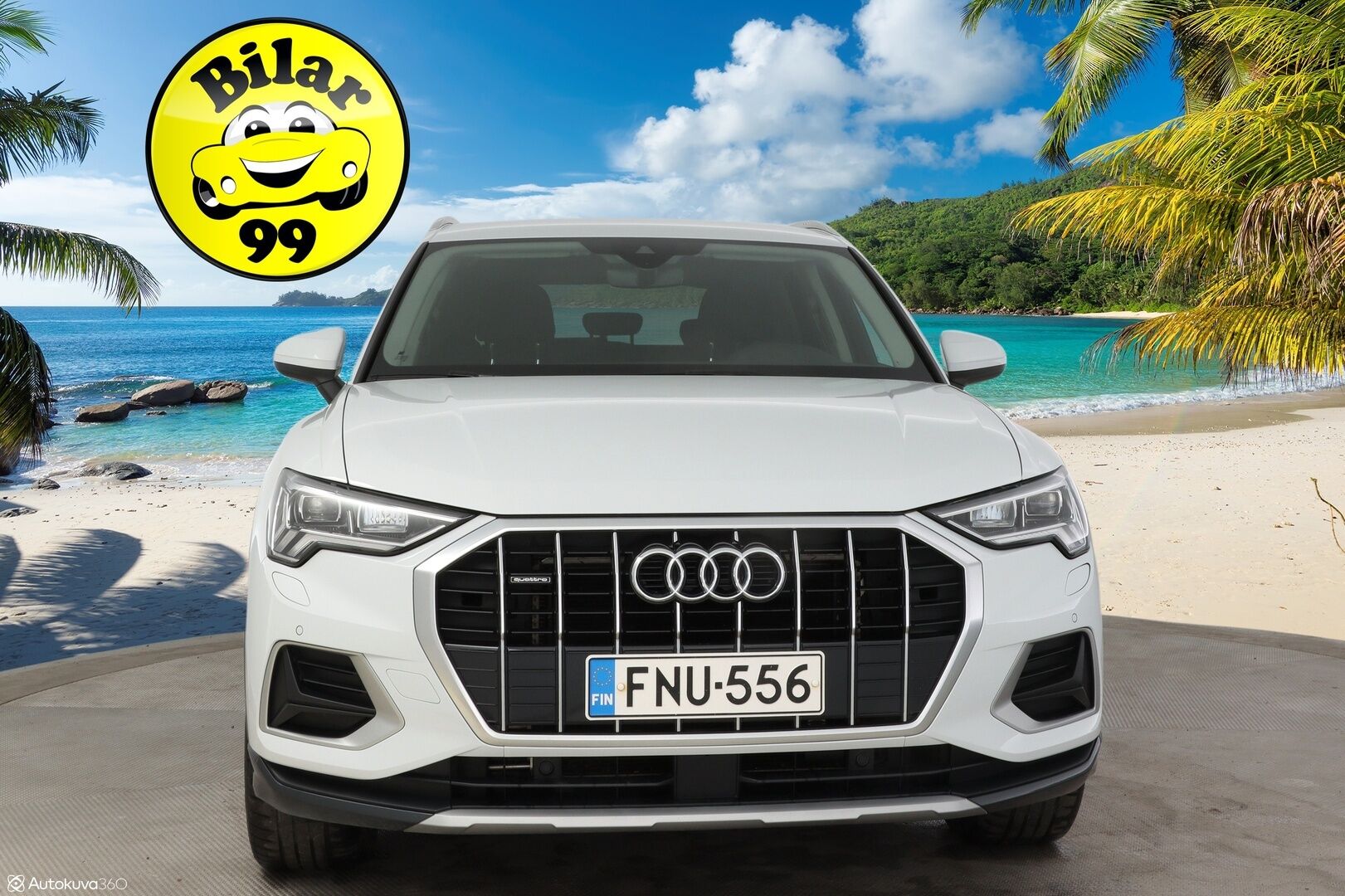 Audi Q3 2019 Launch Edition Business Advanced 40 TDI 140kW quattro S tronic / Adapt. Cruise / Webasto / Digimittaristo / AppleCarplay / Peruutuskamera - * Suomi.auto / Webasto / Parempi 40TDI / Peruutuskamera / Alle.taittuva koukku / Facelift *