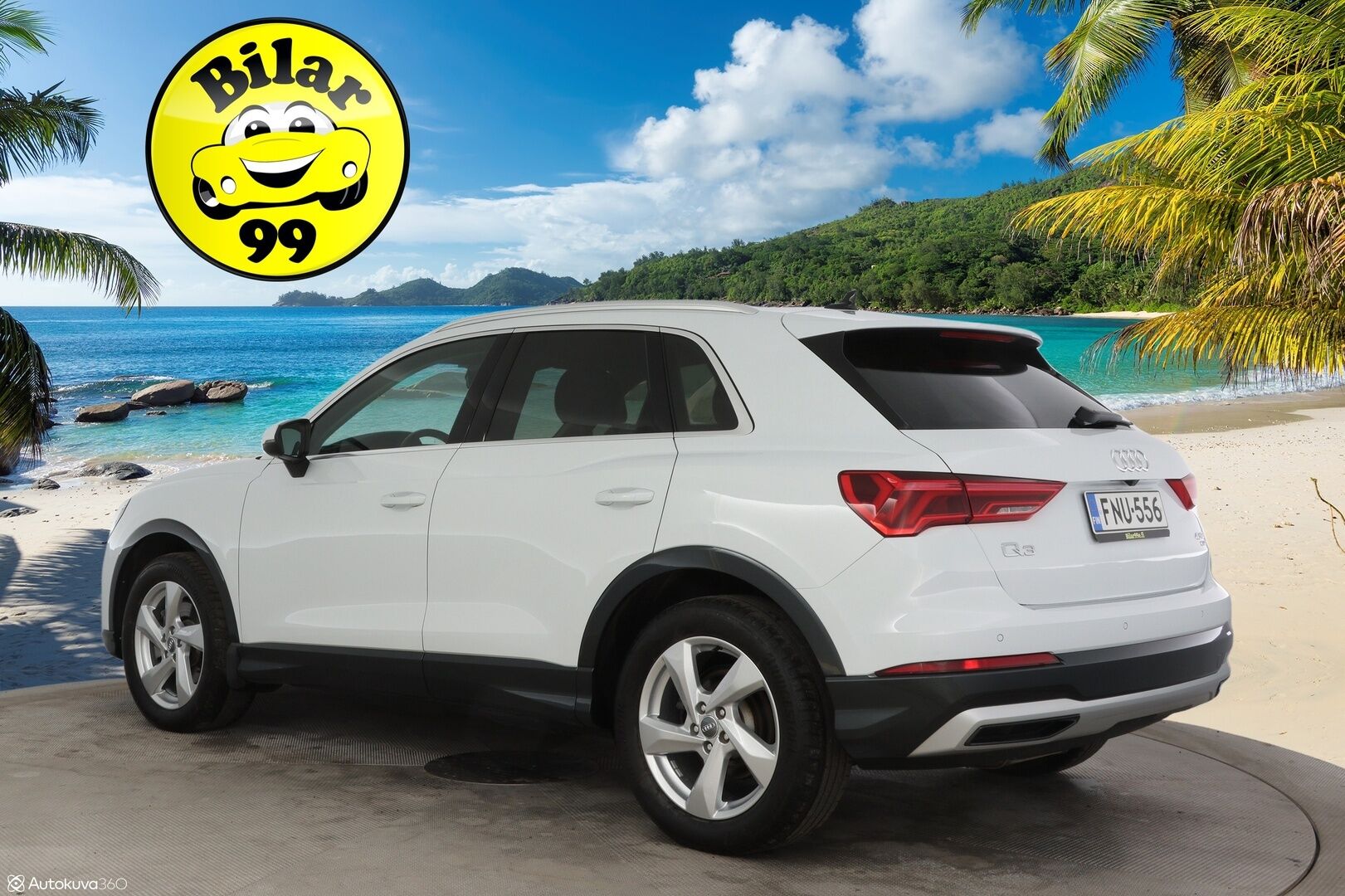 Audi Q3 2019 Launch Edition Business Advanced 40 TDI 140kW quattro S tronic / Adapt. Cruise / Webasto / Digimittaristo / AppleCarplay / Peruutuskamera - * Suomi.auto / Webasto / Parempi 40TDI / Peruutuskamera / Alle.taittuva koukku / Facelift *