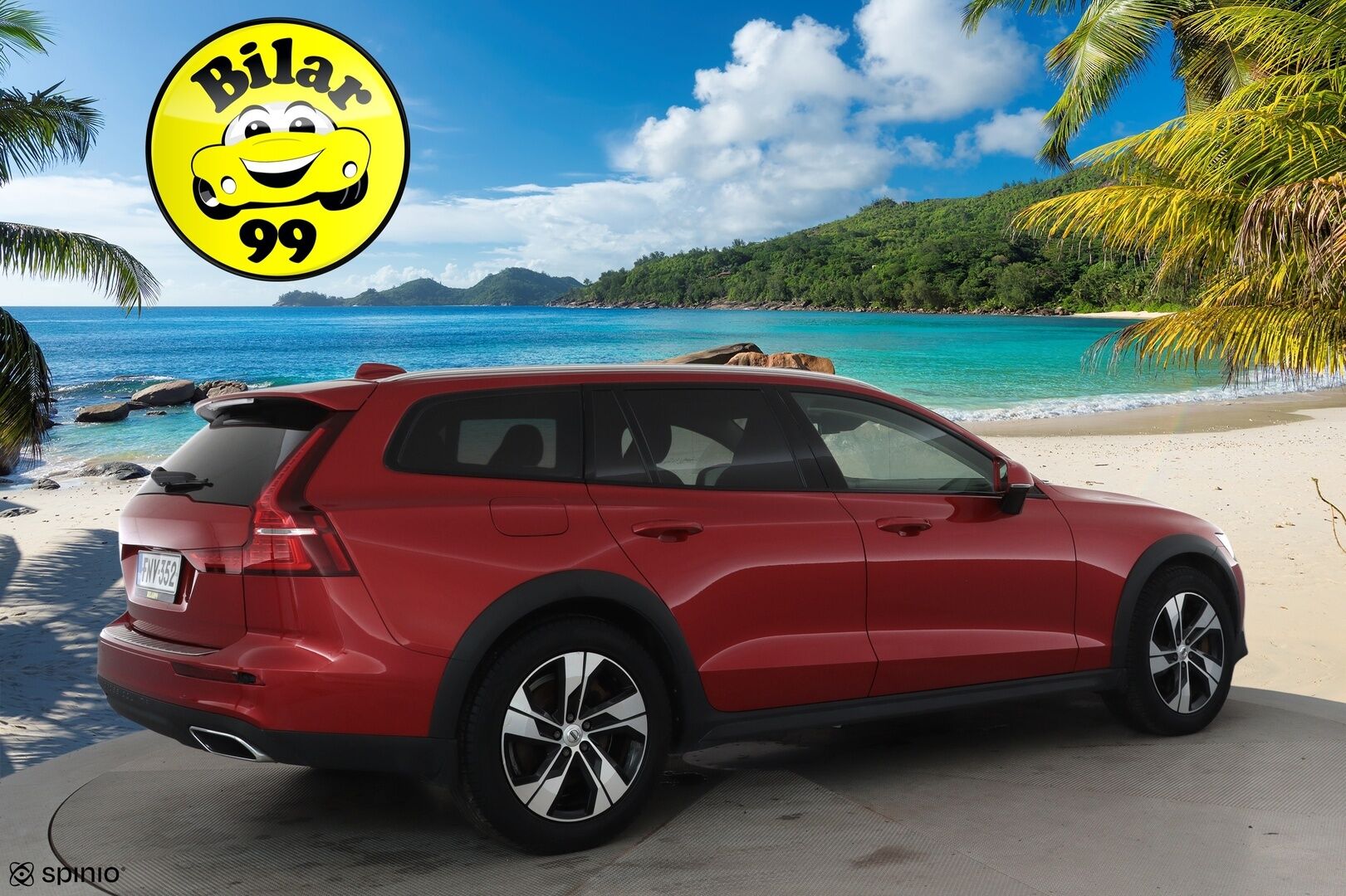 Volvo V60 Cross Country 2019 D4 AWD aut **Webasto / Adapt.Vakkari / Full-LED / P.kamera / Sporttipenkki Muistilla / Navi / Kaistavahti / Keyless** - Suomi-auto / Kahdet Renkaat