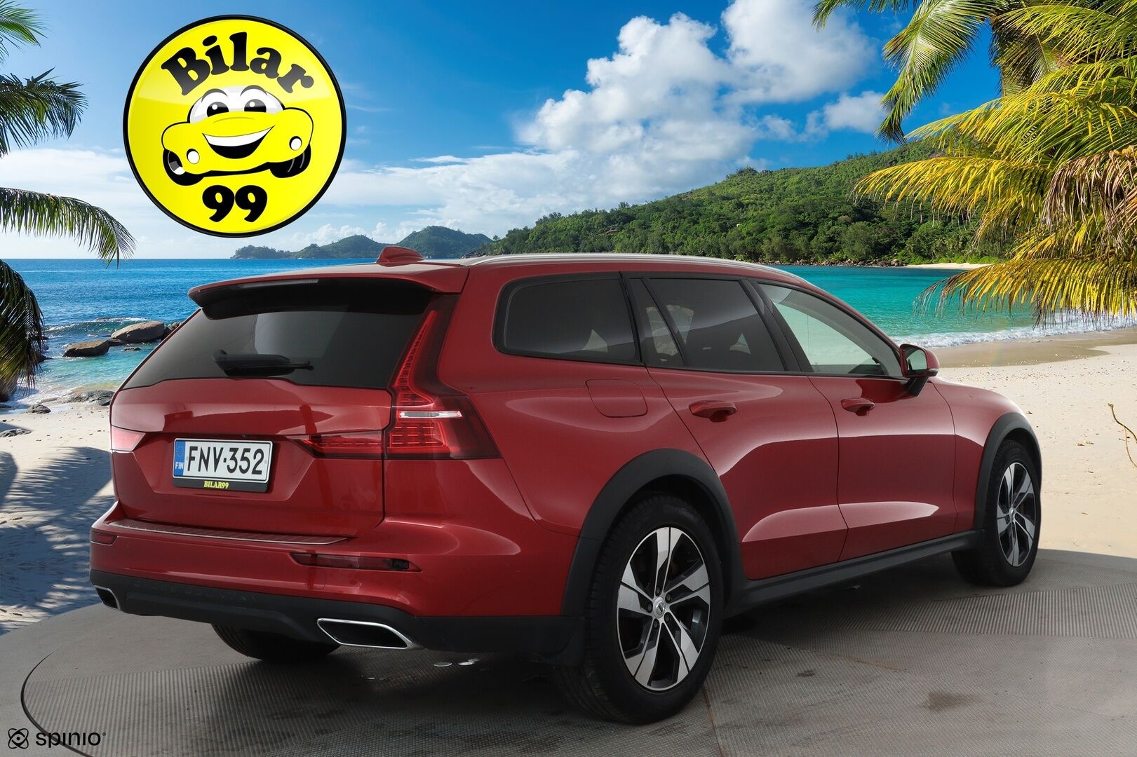 Volvo V60 Cross Country 2019 D4 AWD aut **Webasto / Adapt.Vakkari / Full-LED / P.kamera / Sporttipenkki Muistilla / Navi / Kaistavahti / Keyless** - Suomi-auto / Kahdet Renkaat