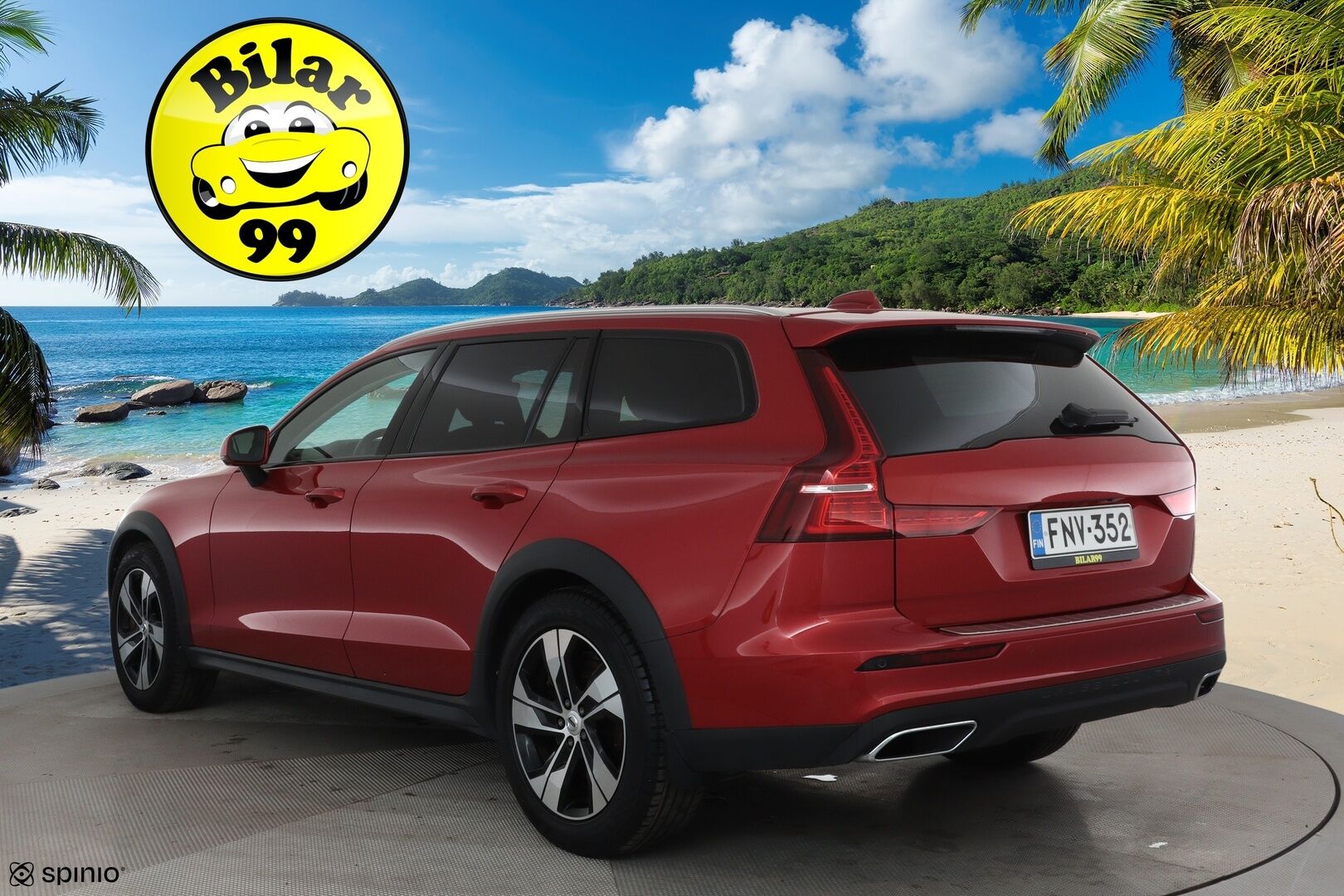 Volvo V60 Cross Country 2019 D4 AWD aut **Webasto / Adapt.Vakkari / Full-LED / P.kamera / Sporttipenkki Muistilla / Navi / Kaistavahti / Keyless** - Suomi-auto / Kahdet Renkaat