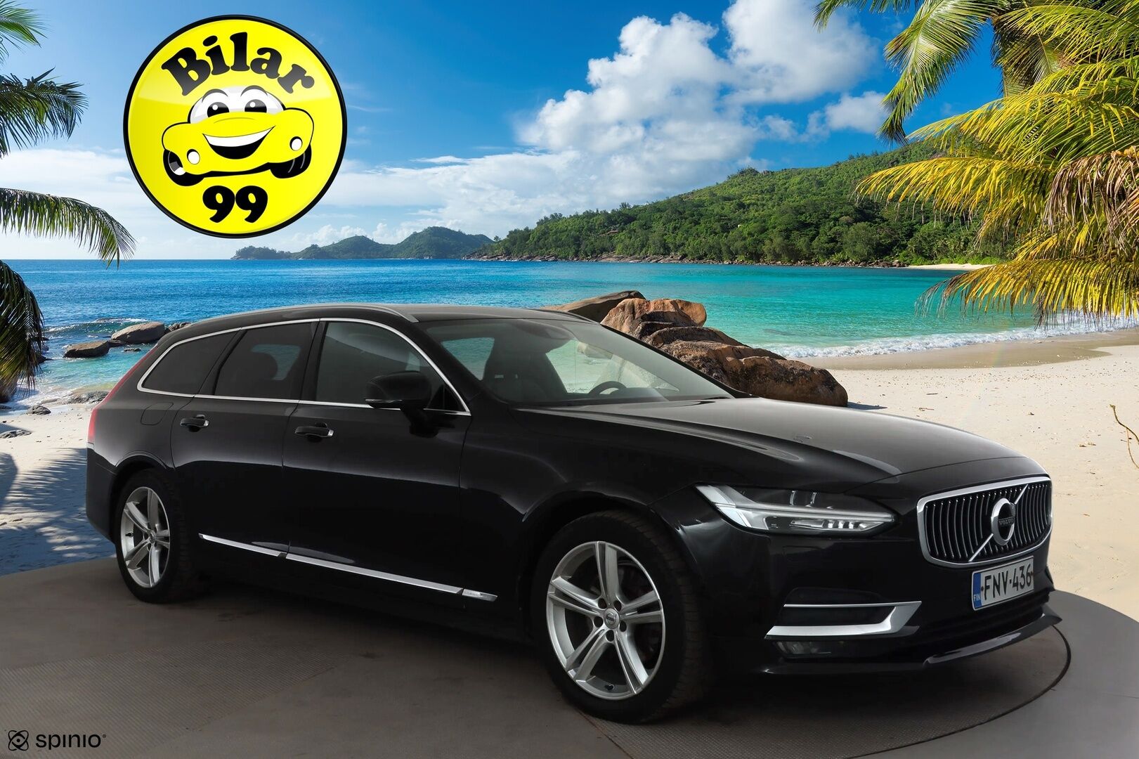 Volvo V90 2017 D5 AWD Inscription aut - | ACC | Webasto | Koukku | HUD | Ilmastoidut muistipenkit | Panorama | P. Kamera |