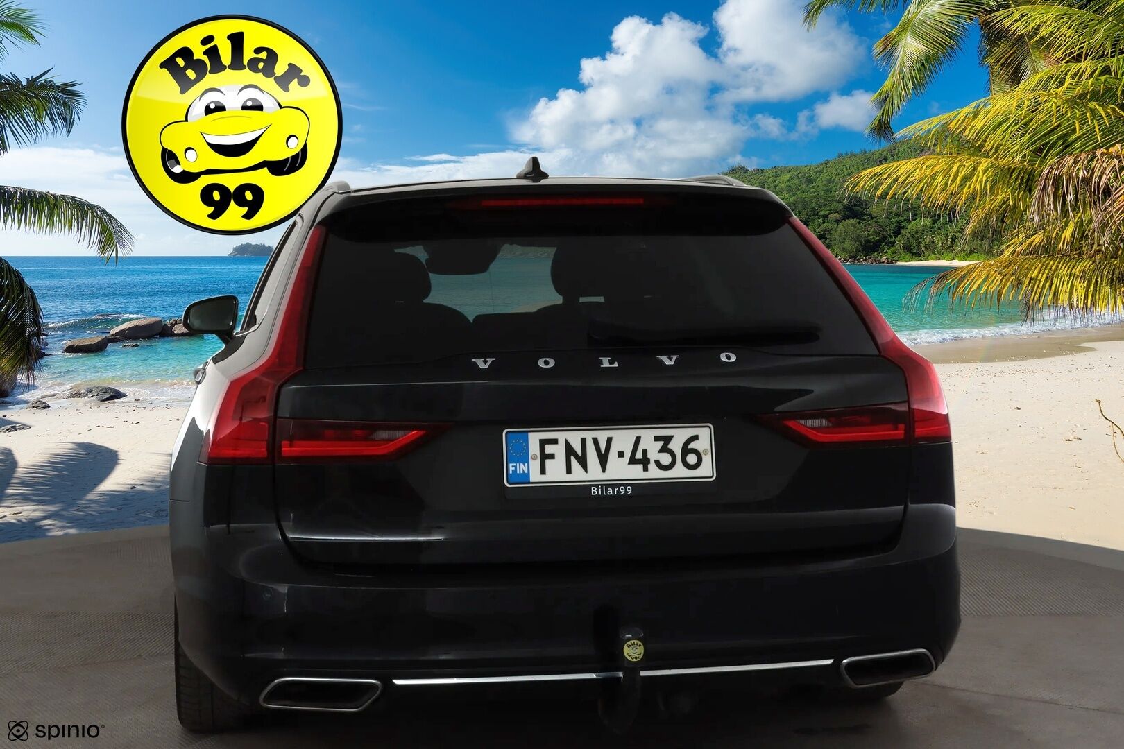Volvo V90 2017 D5 AWD Inscription aut - | ACC | Webasto | Koukku | HUD | Ilmastoidut muistipenkit | Panorama | P. Kamera |