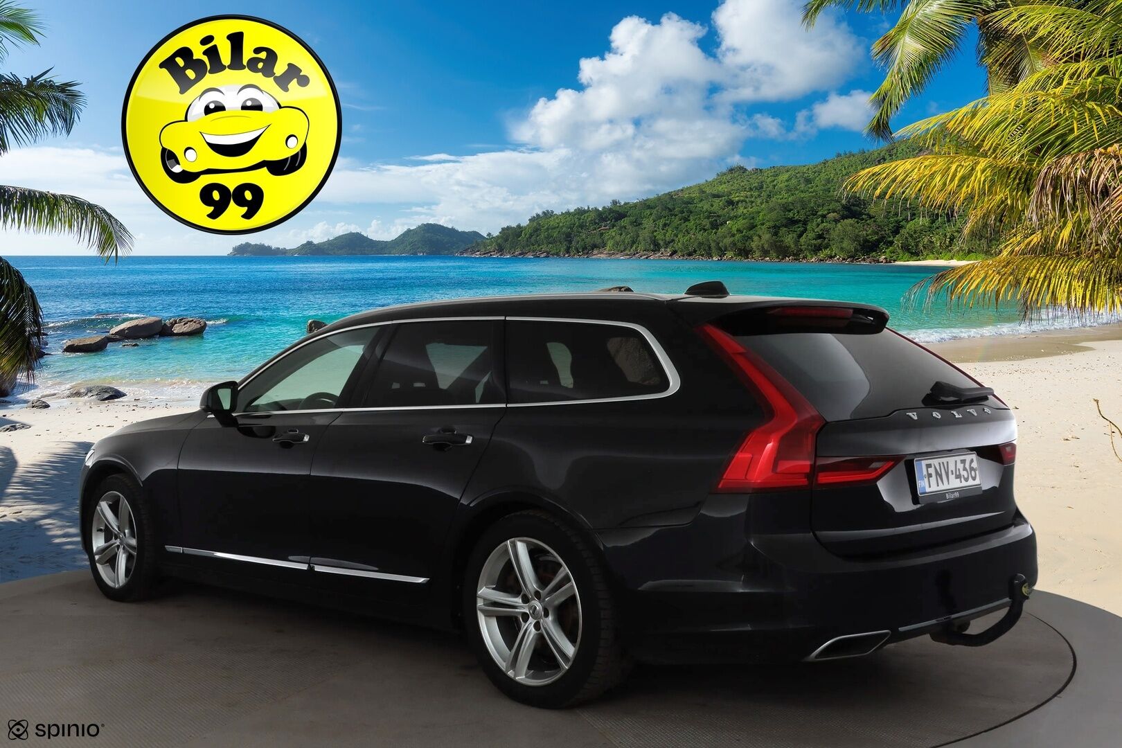 Volvo V90 2017 D5 AWD Inscription aut - | ACC | Webasto | Koukku | HUD | Ilmastoidut muistipenkit | Panorama | P. Kamera |