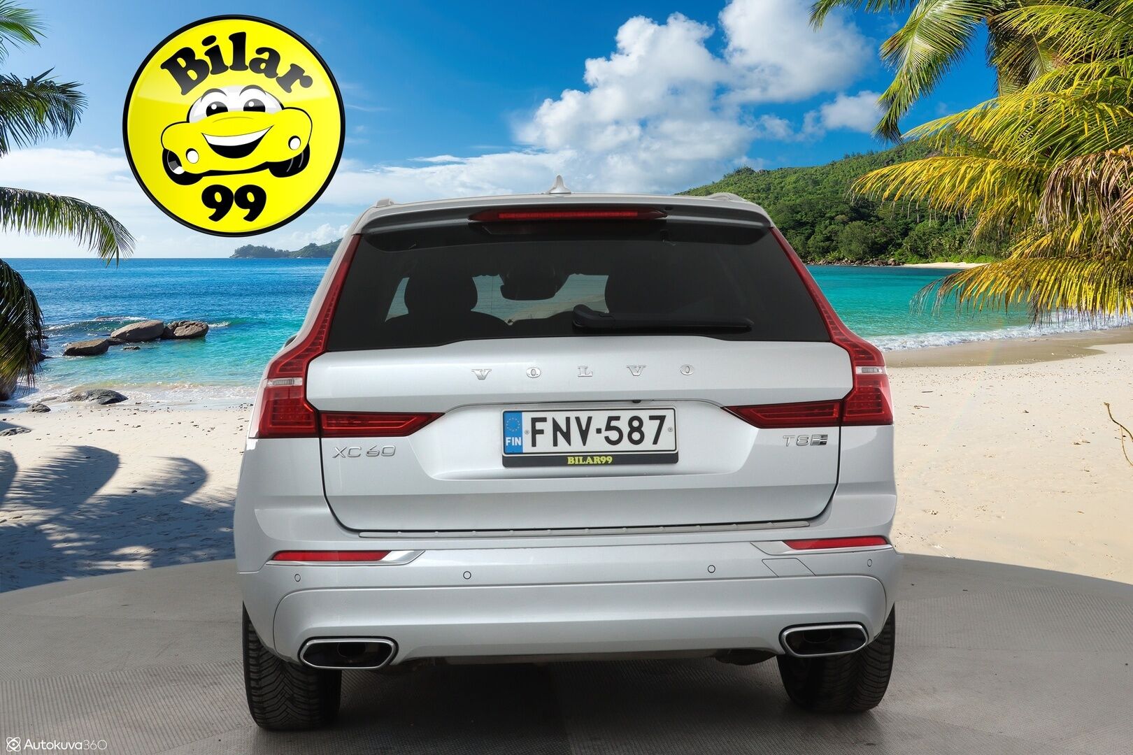 Volvo XC60 2019 T8 AWD Inscription aut **Panorama / Adapt.vakkari / Pa-lämmitin / Koukku / Full LED / Muistipenkki / Keyless / P.kamera** - 3,99 % KORKOTARJOUS TÄHÄN AUTOON - Suomi-auto / Merkkihuollettu 