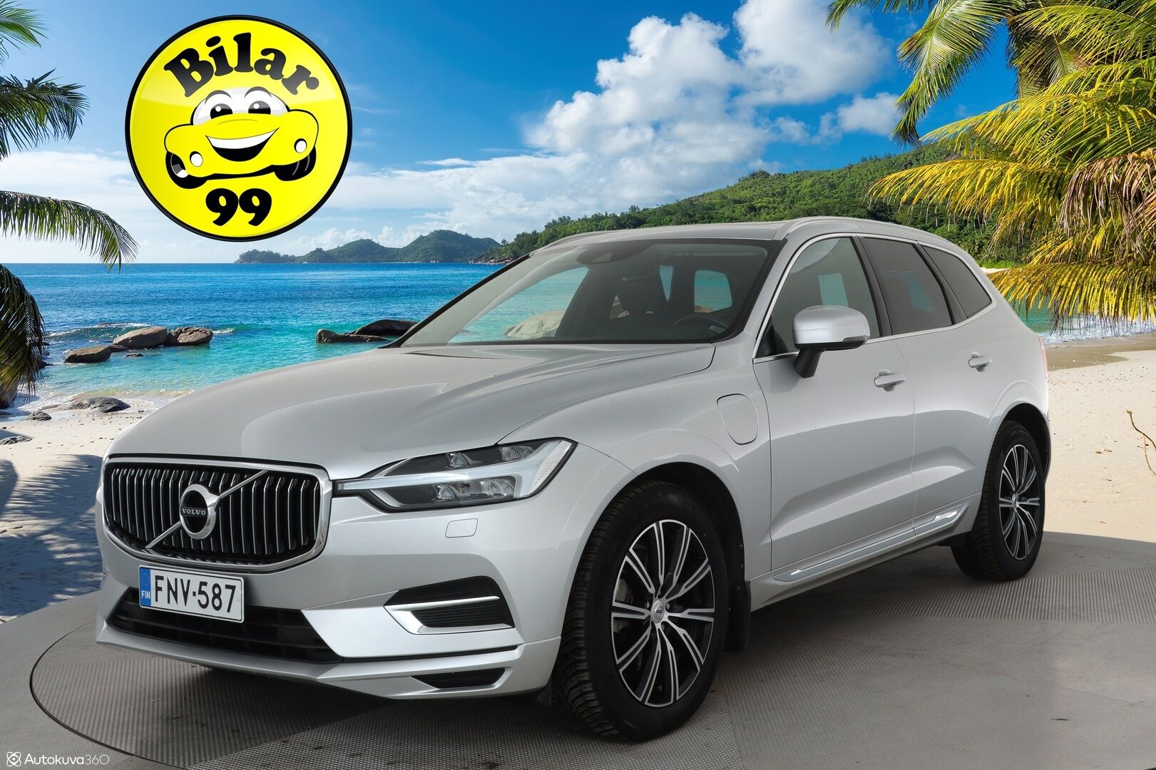 Volvo XC60 2019 T8 AWD Inscription aut **Panorama / Adapt.vakkari / Pa-lämmitin / Koukku / Full LED / Muistipenkki / Keyless / P.kamera** - 3,99 % KORKOTARJOUS TÄHÄN AUTOON - Suomi-auto / Merkkihuollettu 