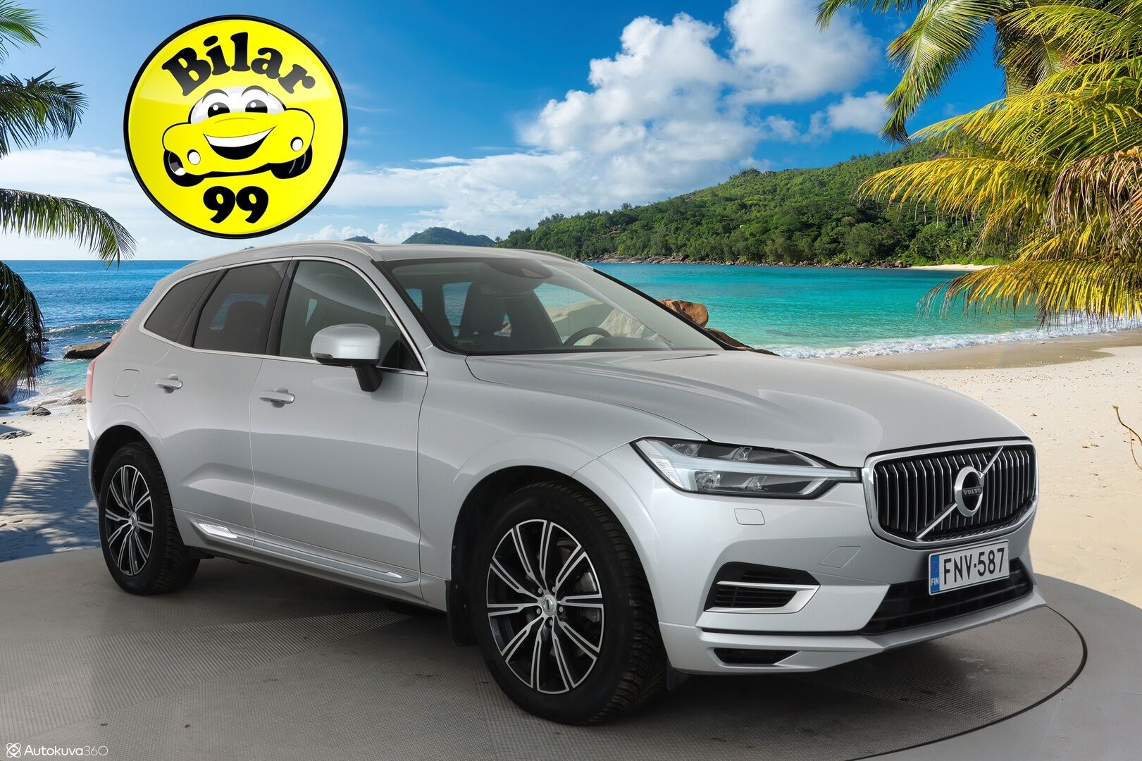 Volvo XC60 2019 T8 AWD Inscription aut **Panorama / Adapt.vakkari / Pa-lämmitin / Koukku / Full LED / Muistipenkki / Keyless / P.kamera** - 3,99 % KORKOTARJOUS TÄHÄN AUTOON - Suomi-auto / Merkkihuollettu 