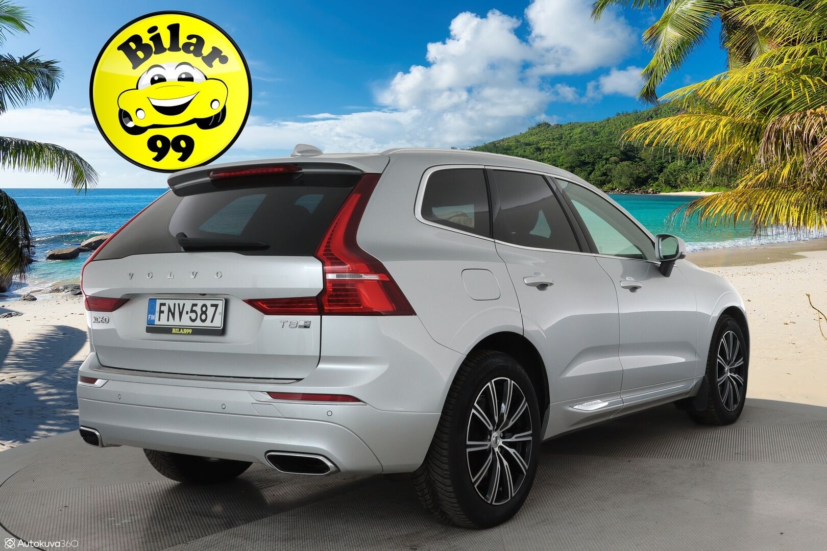 Volvo XC60 2019 T8 AWD Inscription aut **Panorama / Adapt.vakkari / Pa-lämmitin / Koukku / Full LED / Muistipenkki / Keyless / P.kamera** - 3,99 % KORKOTARJOUS TÄHÄN AUTOON - Suomi-auto / Merkkihuollettu 
