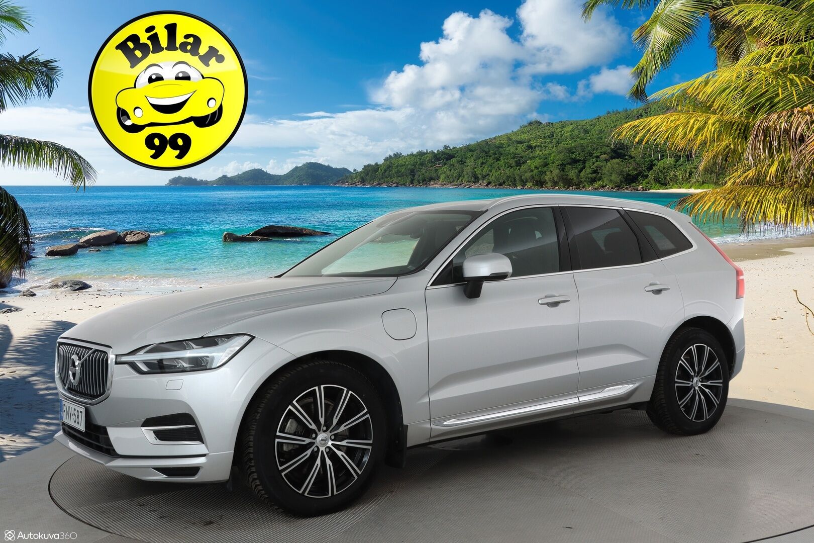 Volvo XC60 2019 T8 AWD Inscription aut **Panorama / Adapt.vakkari / Pa-lämmitin / Koukku / Full LED / Muistipenkki / Keyless / P.kamera** - 3,99 % KORKOTARJOUS TÄHÄN AUTOON - Suomi-auto / Merkkihuollettu 