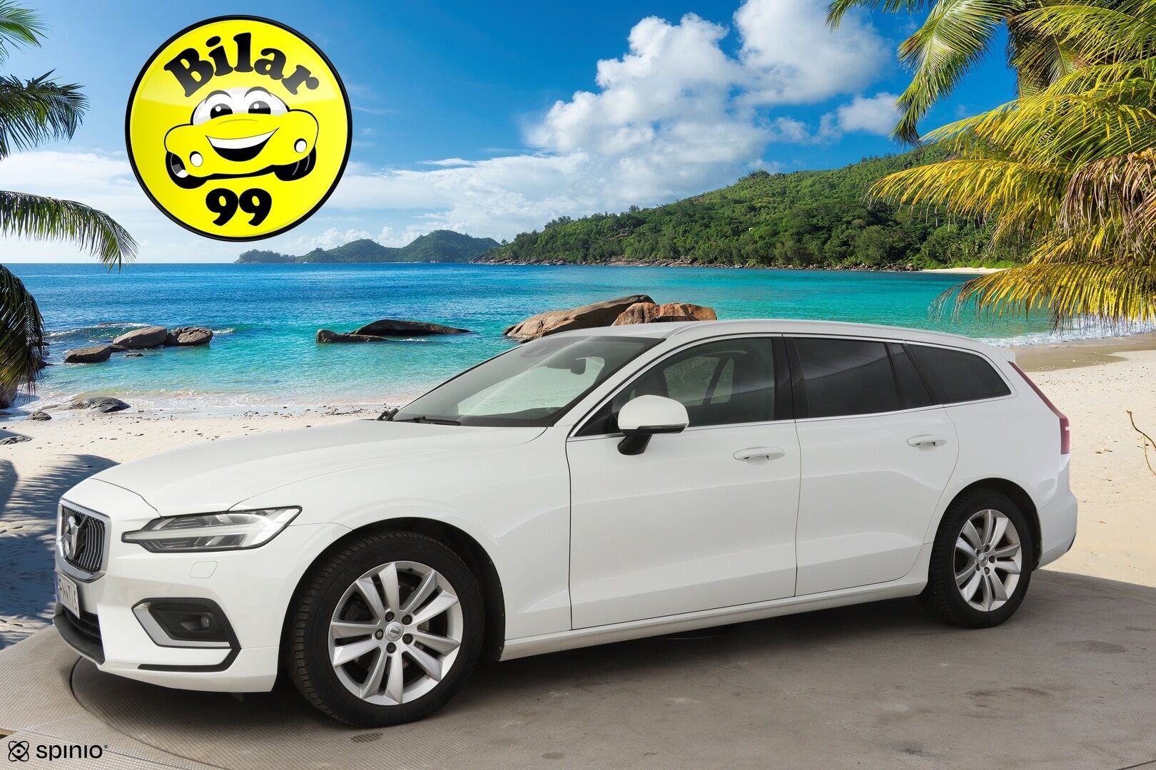 Volvo V60 2019 D3 AWD Business Inscription aut * Alvillinen / Adapt. Vakkari / Webasto / Nahkasisusta / Muistipenkki / * - Oikein siisti neliveto, ALV. INSCRIPTION, merkkihuollettu yksilö. Jakopää tehty viime huollossa 5/25!