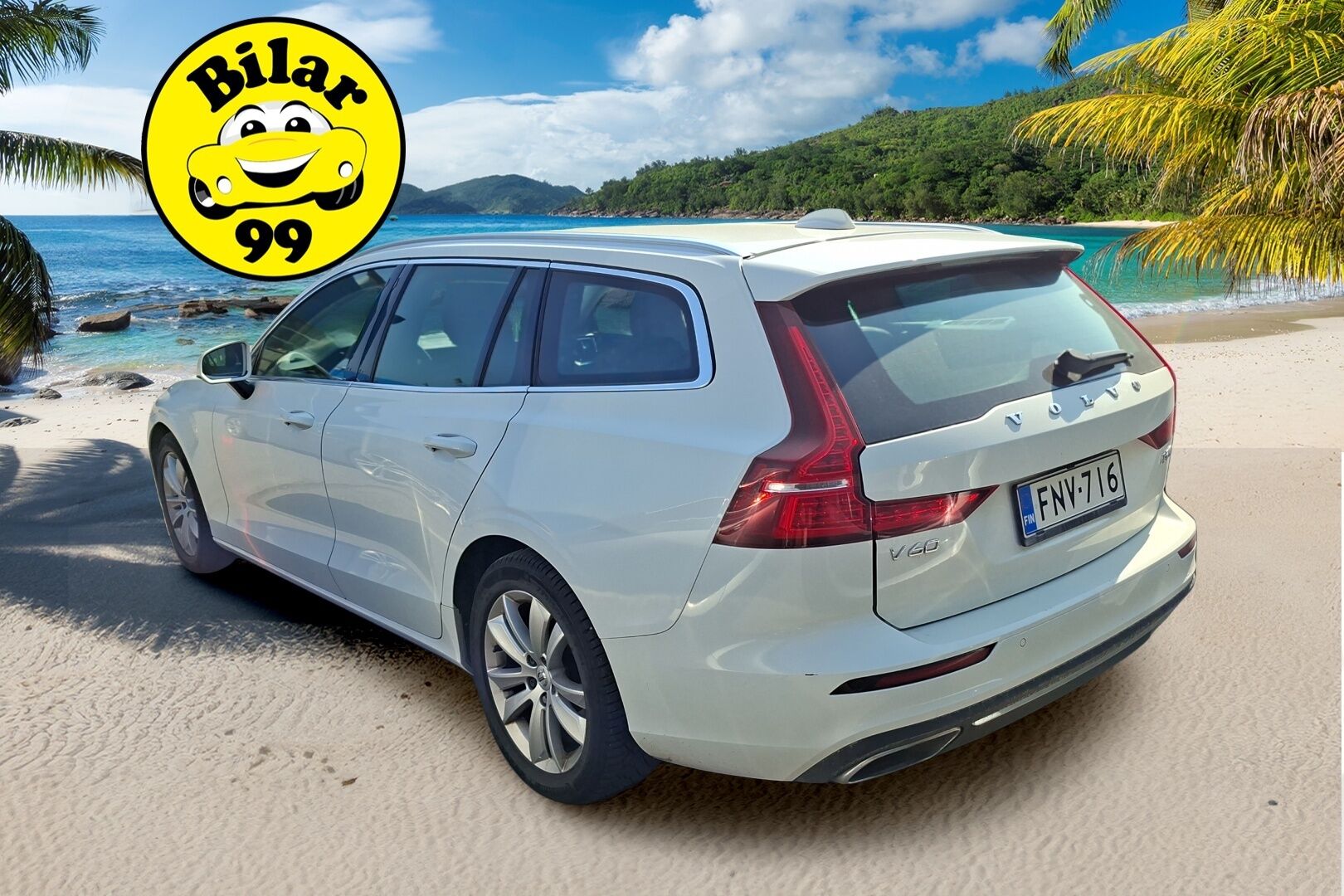 Volvo V60 2019 D3 AWD Business Inscription aut * ACC / Pilot Assist / Lisälämmitin ajastimella / Nahkasisusta / Muistipenkki * -  Oikein siisti Alvillinen INSCRIPTION, merkkihuollettu yksilö. Jakopää tehty viime huollossa 5/25!