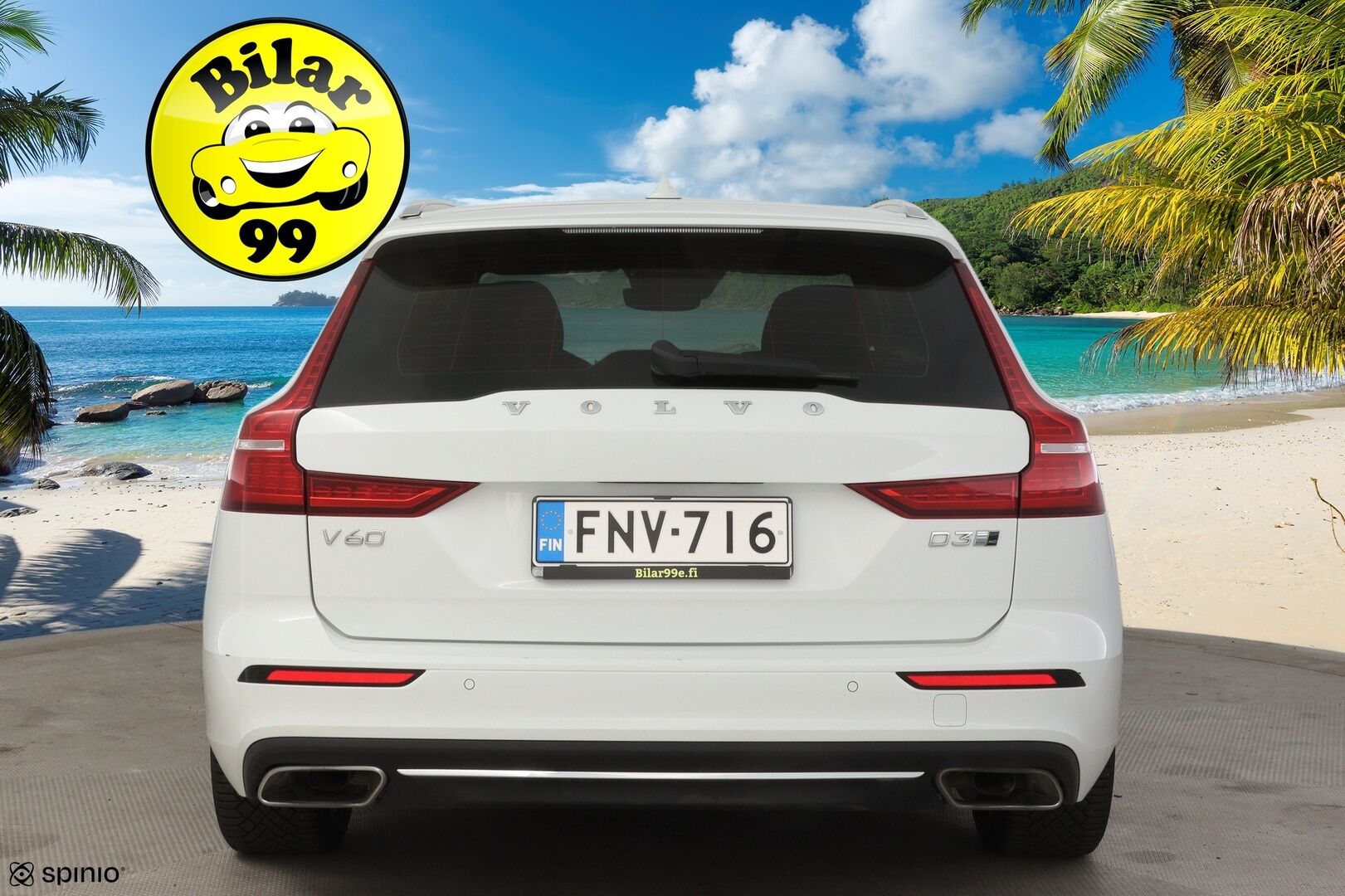 Volvo V60 2019 D3 AWD Business Inscription aut * Alvillinen / Adapt. Vakkari / Webasto / Nahkasisusta / Muistipenkki / * - Oikein siisti neliveto, ALV. INSCRIPTION, merkkihuollettu yksilö. Jakopää tehty viime huollossa 5/25!