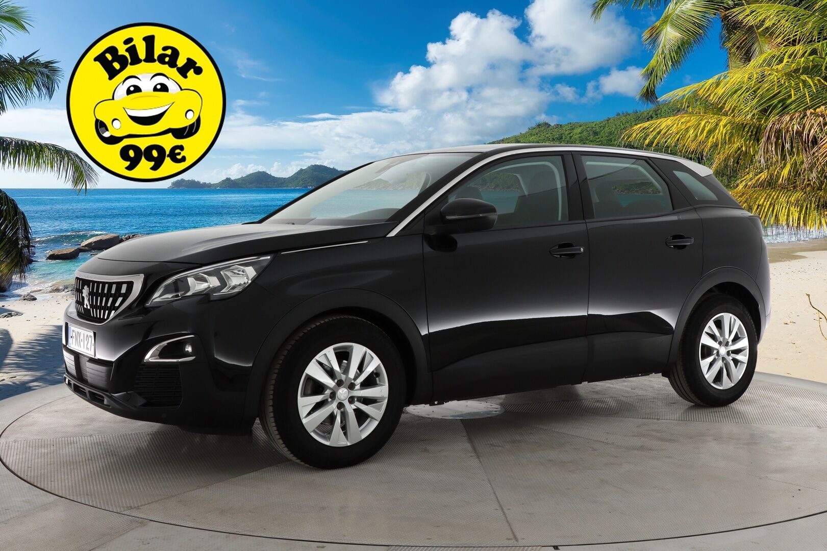 Peugeot 3008 2019 Active PureTech 130 EAT8 *Suomi-auto / LED-valot / Juuri huollettu*