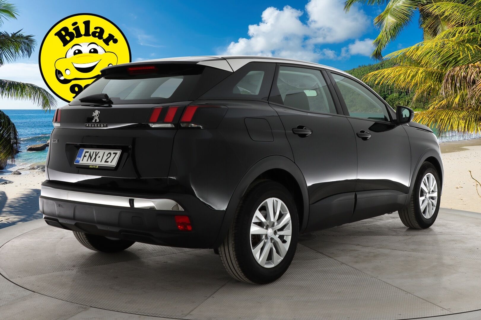 Peugeot 3008 2019 Active PureTech 130 EAT8 *Suomi-auto / LED-valot / Juuri huollettu*