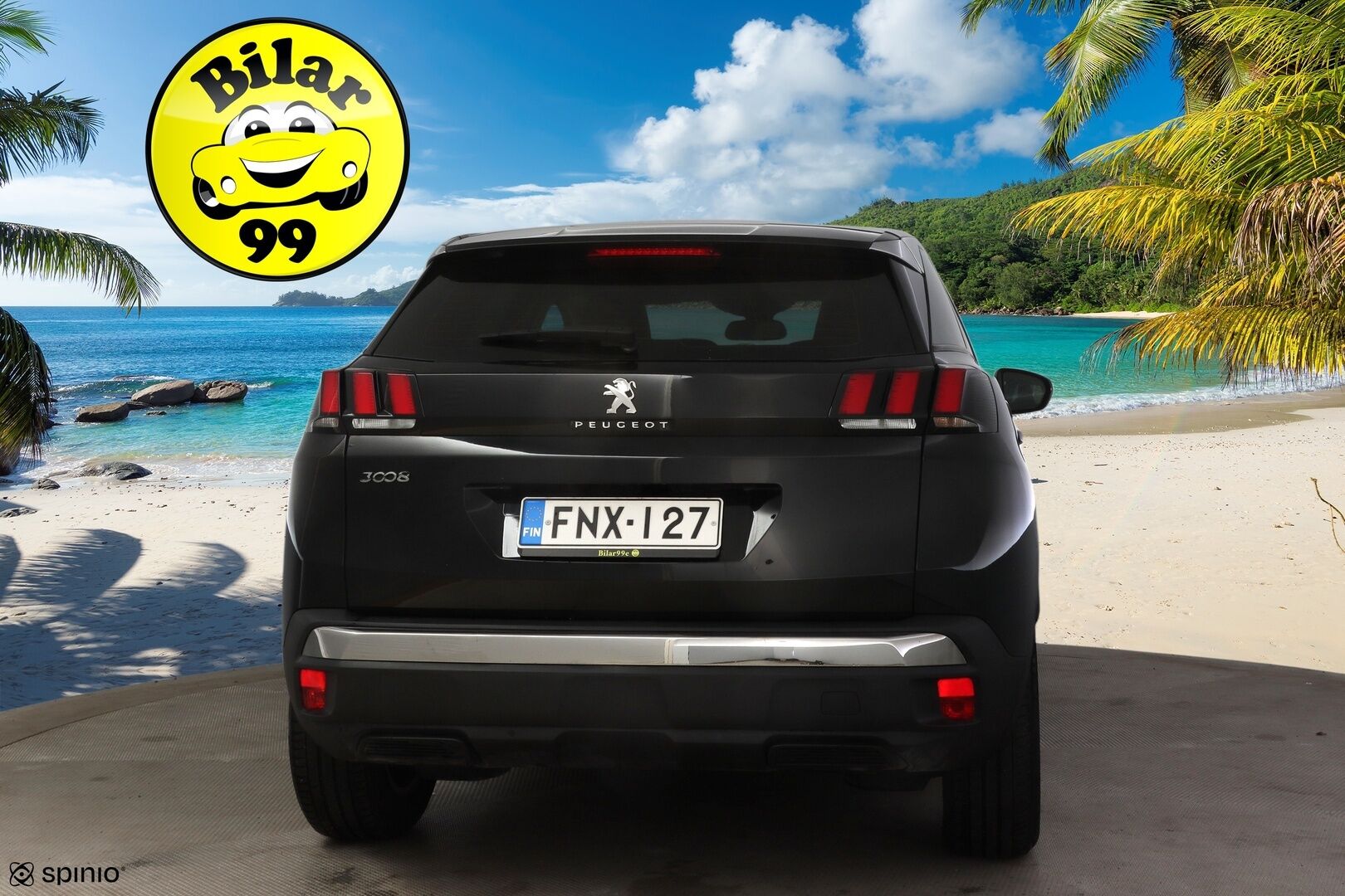 Peugeot 3008 2019 Active PureTech 130 EAT8 *Suomi-auto / LED-valot / Juuri huollettu*