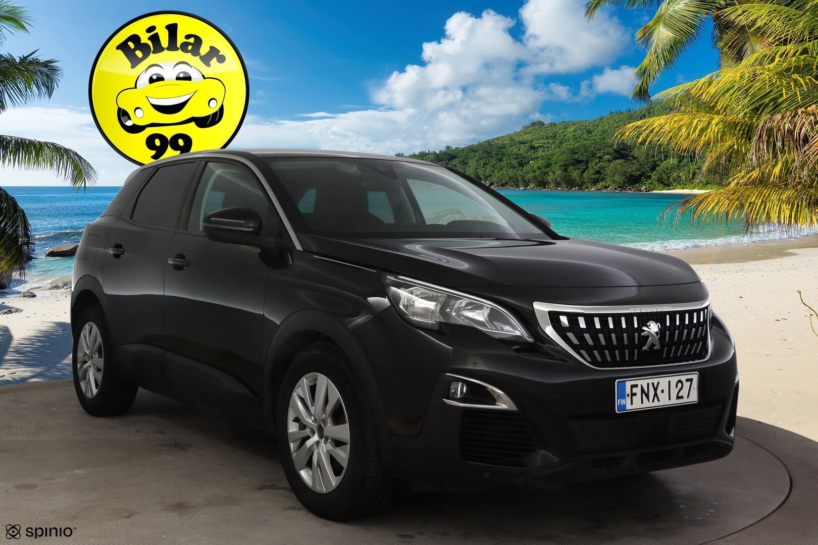 Peugeot 3008 2019 Active PureTech 130 EAT8 *Suomi-auto / LED-valot / Juuri huollettu*