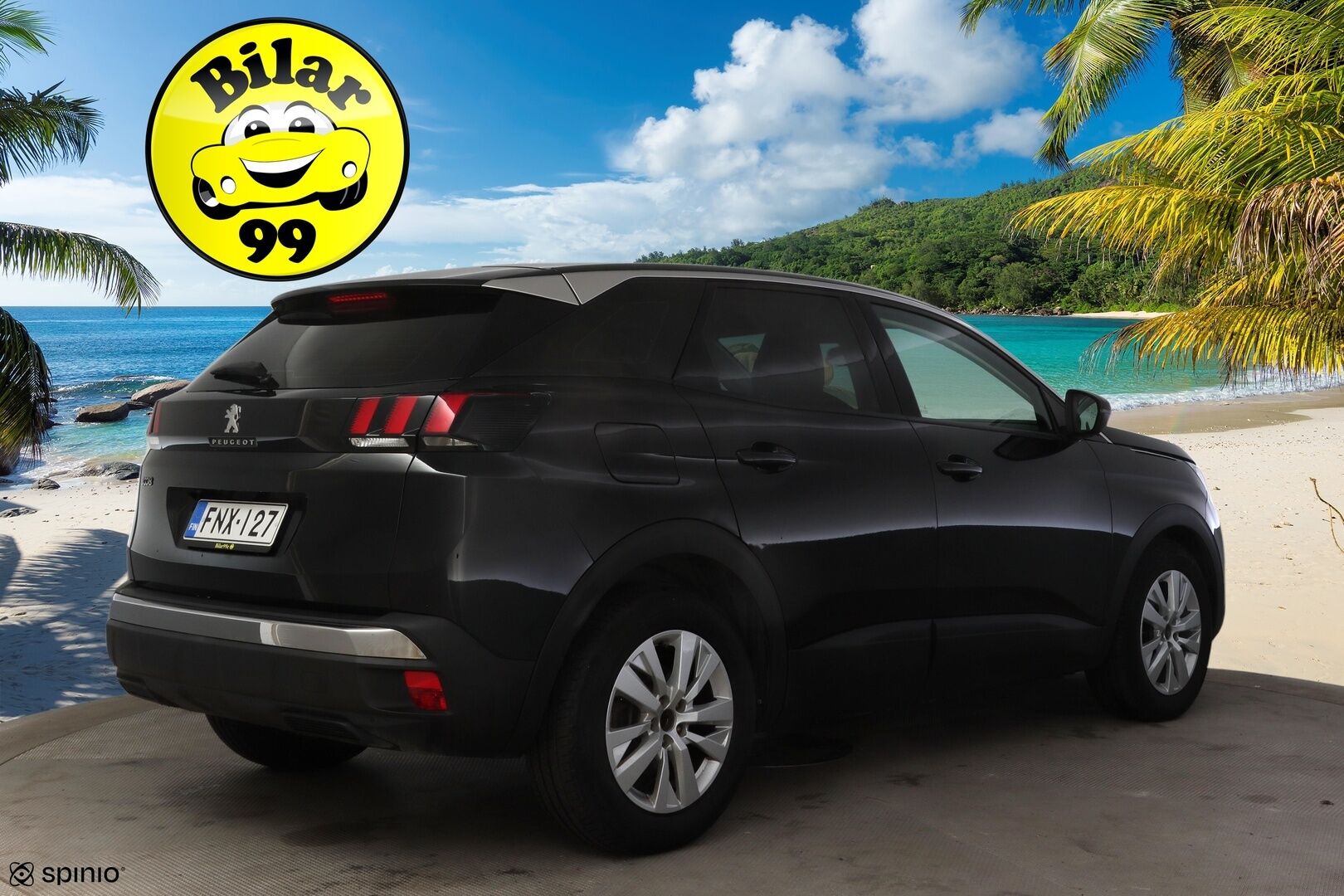 Peugeot 3008 2019 Active PureTech 130 EAT8 *Suomi-auto / LED-valot / Juuri huollettu*