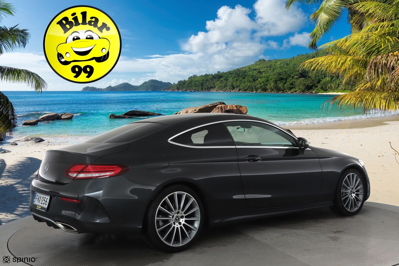 Mercedes-Benz C 2018 C 200 Coupé AMG EQ Boost **Vakkari / P.kamera / Navi / Facelift / Sporttipenkit / Burmester** - Nahka-Alcantara / Digimittaristo 