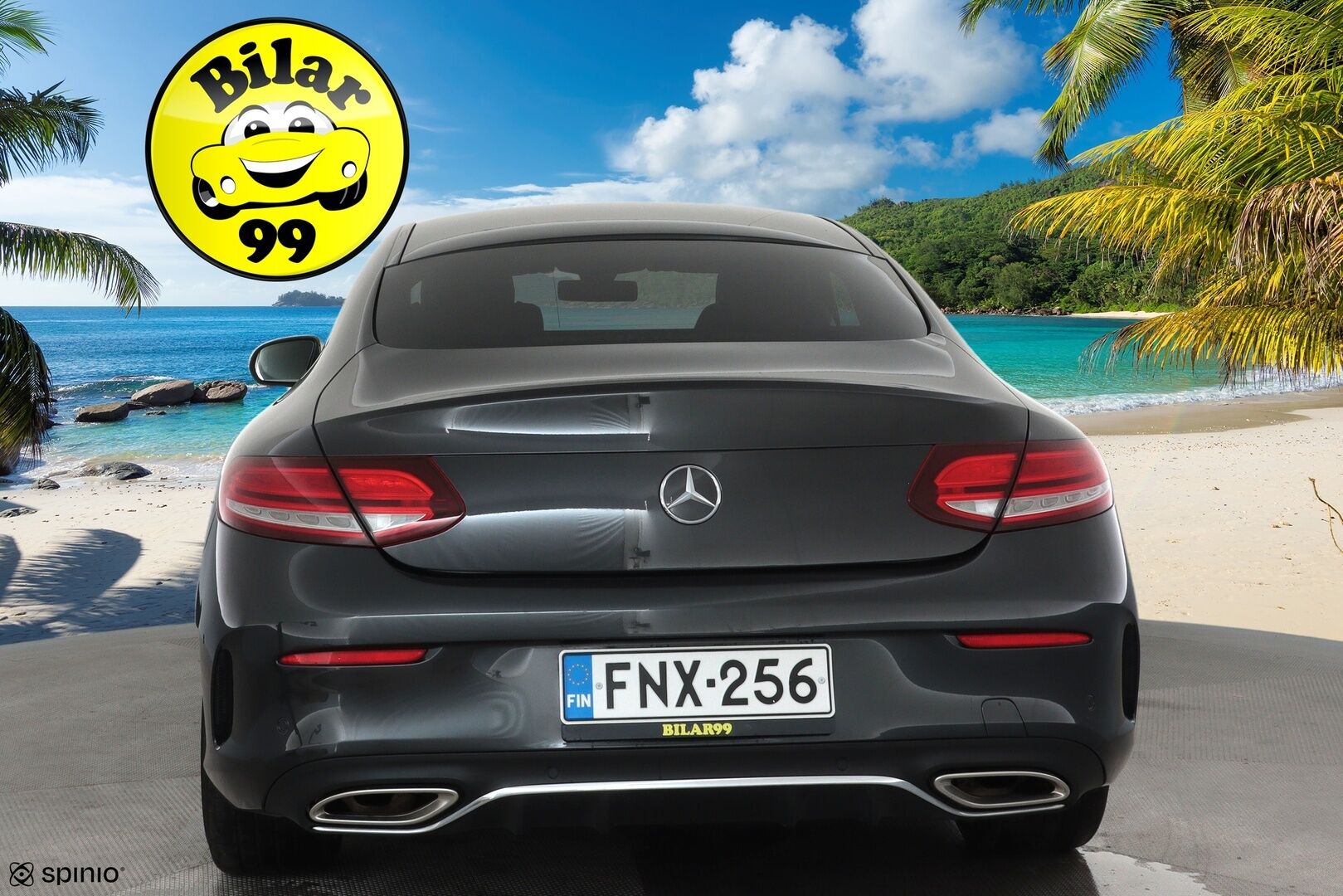 Mercedes-Benz C 2018 C 200 Coupé AMG EQ Boost **Vakkari / P.kamera / Navi / Facelift / Sporttipenkit / Burmester** - Nahka-Alcantara / Digimittaristo 