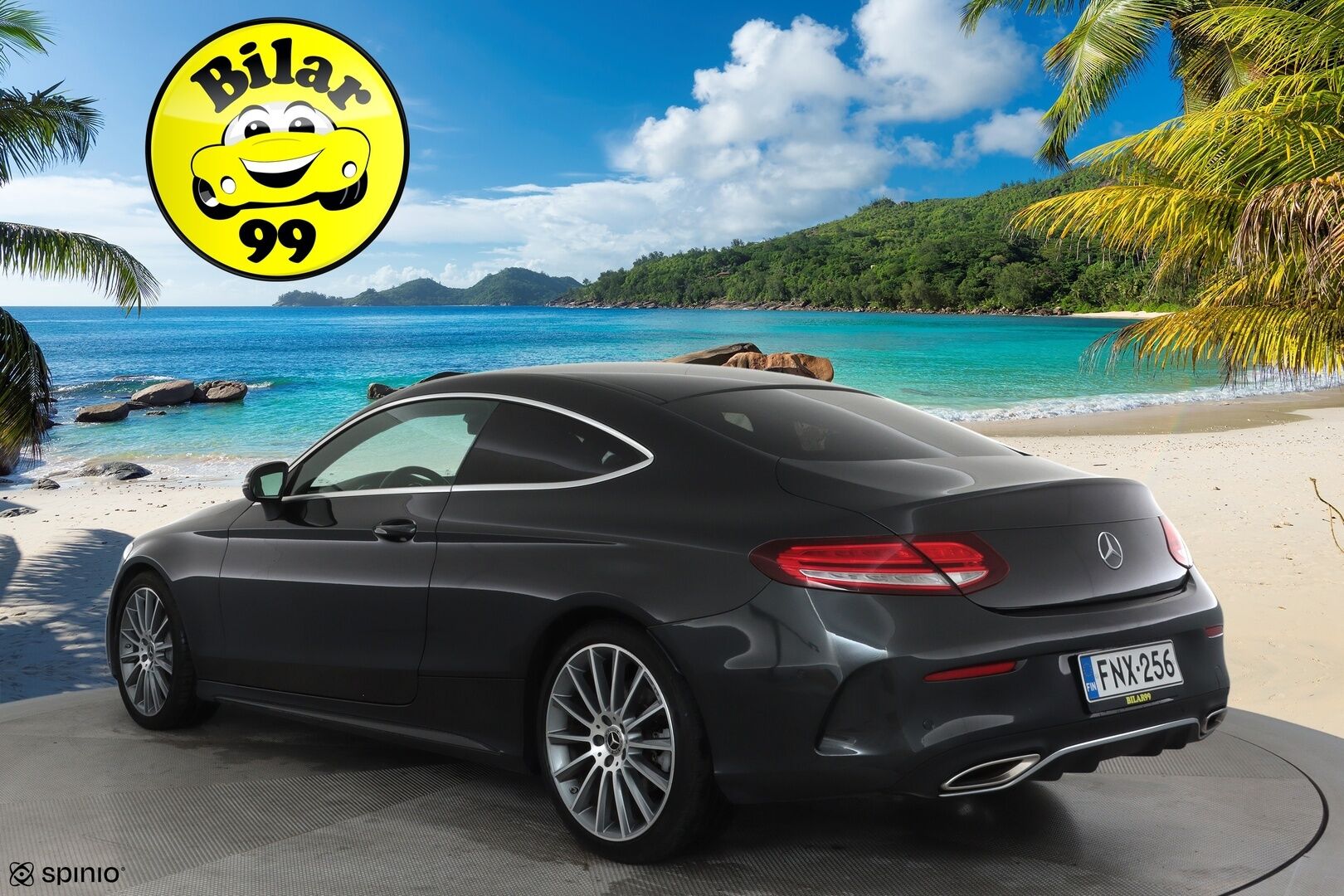 Mercedes-Benz C 2018 C 200 Coupé AMG EQ Boost **Vakkari / P.kamera / Navi / Facelift / Sporttipenkit / Burmester** - Nahka-Alcantara / Digimittaristo 