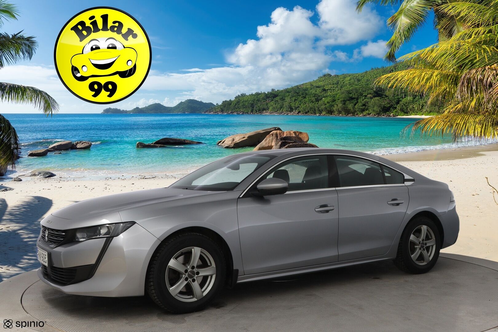 Peugeot 508 2019 Active BlueHDi 130 EAT8-automaatti - | Suomiauto | Vetokoukku | Lohkolämmitin | Vakkari | Jakopää tehty | Facelift | Metalliväri | Katso hinta!