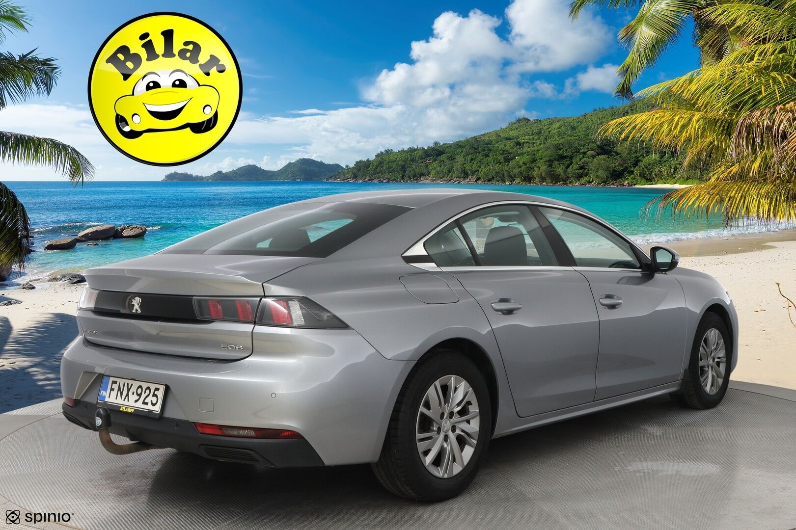 Peugeot 508 2019 Active BlueHDi 130 EAT8-automaatti - | Suomiauto | Vetokoukku | Lohkolämmitin | Vakkari | Jakopää tehty | Facelift | Metalliväri | Katso hinta!
