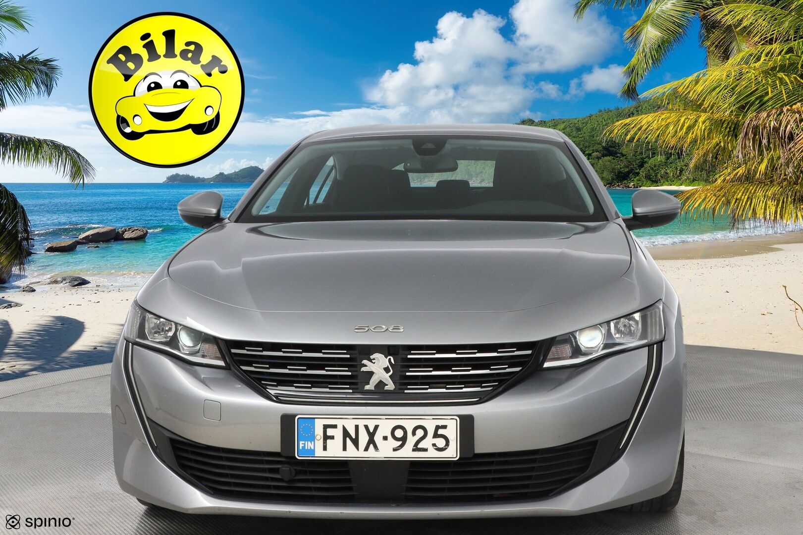 Peugeot 508 2019 Active BlueHDi 130 EAT8-automaatti - | Suomiauto | Vetokoukku | Lohkolämmitin | Vakkari | Jakopää tehty | Facelift | Metalliväri | Katso hinta!