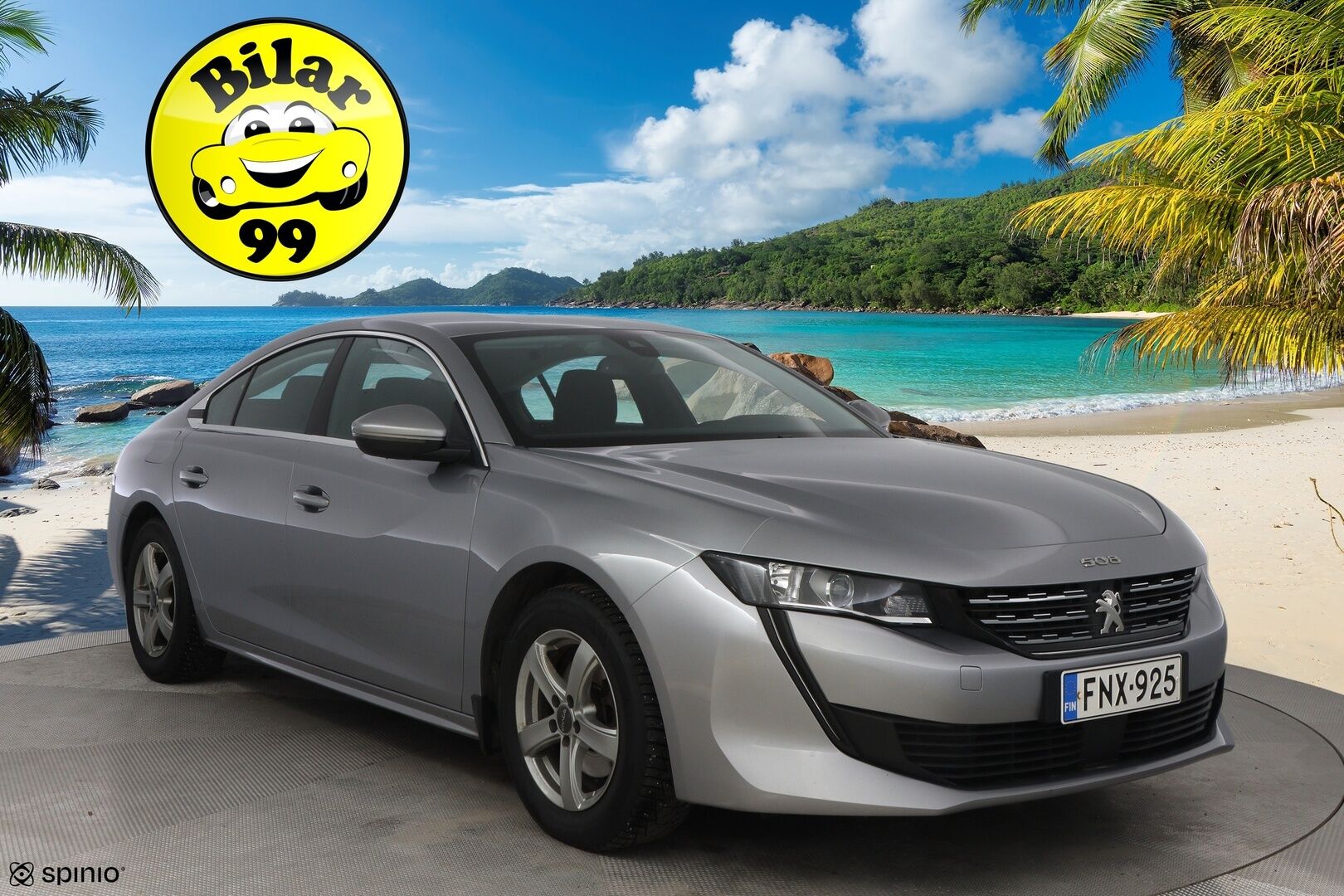 Peugeot 508 2019 Active BlueHDi 130 EAT8-automaatti * Suomiauto / Vetokoukku / Lohkolämmitin / Vakkari / Jakopää tehty / Huippusiisti! - Facelift / Metalliväri / Peruutustutka! / Juuri huollettu!