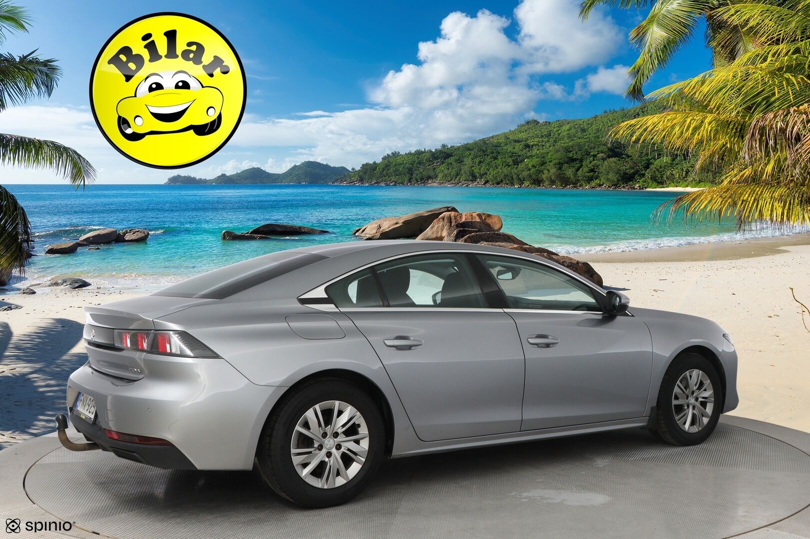 Peugeot 508 2019 Active BlueHDi 130 EAT8-automaatti - | Suomiauto | Vetokoukku | Lohkolämmitin | Vakkari | Jakopää tehty | Facelift | Metalliväri | Katso hinta!