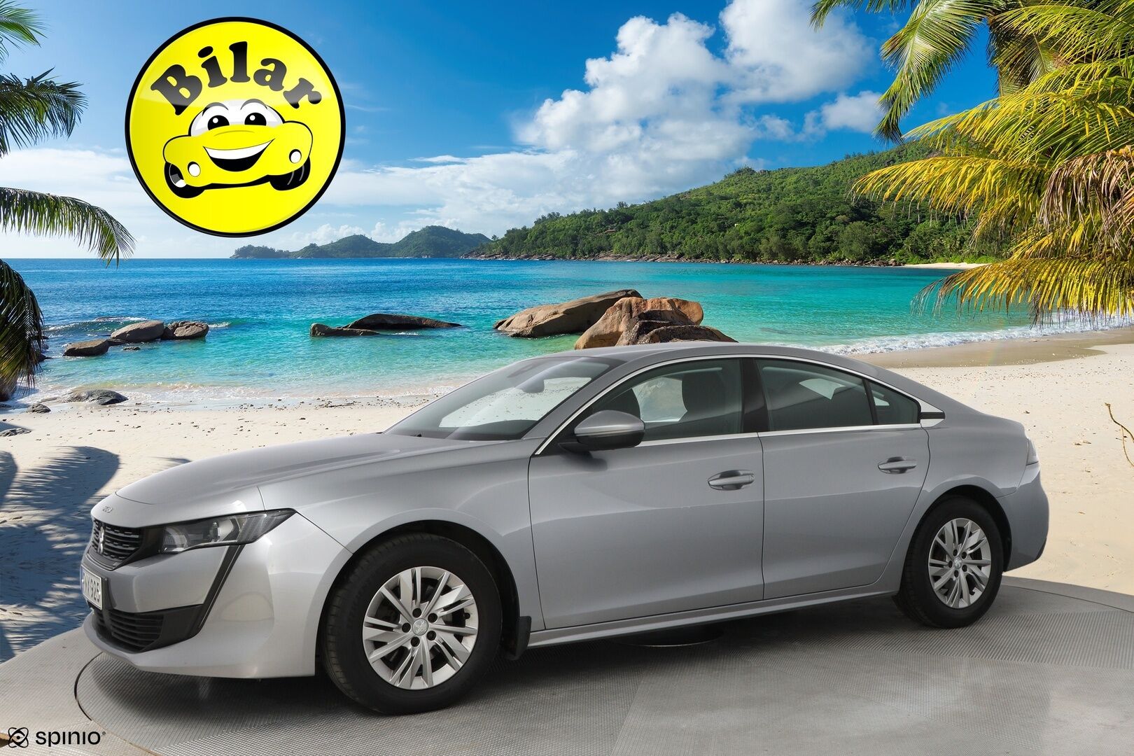 Peugeot 508 2019 Active BlueHDi 130 EAT8-automaatti - | Suomiauto | Vetokoukku | Lohkolämmitin | Vakkari | Jakopää tehty | Facelift | Metalliväri | Katso hinta!