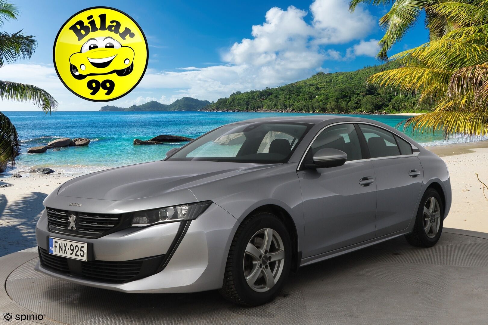 Peugeot 508 2019 Active BlueHDi 130 EAT8-automaatti * Suomiauto / Vetokoukku / Lohkolämmitin / Vakkari / Jakopää tehty / Huippusiisti! - Facelift / Metalliväri / Peruutustutka! / Juuri huollettu!
