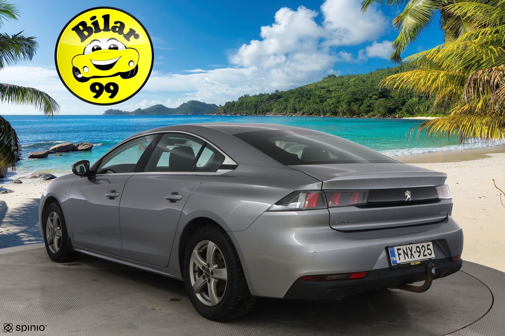 Peugeot 508 2019 Active BlueHDi 130 EAT8-automaatti - | Suomiauto | Vetokoukku | Lohkolämmitin | Vakkari | Jakopää tehty | Facelift | Metalliväri | Katso hinta!