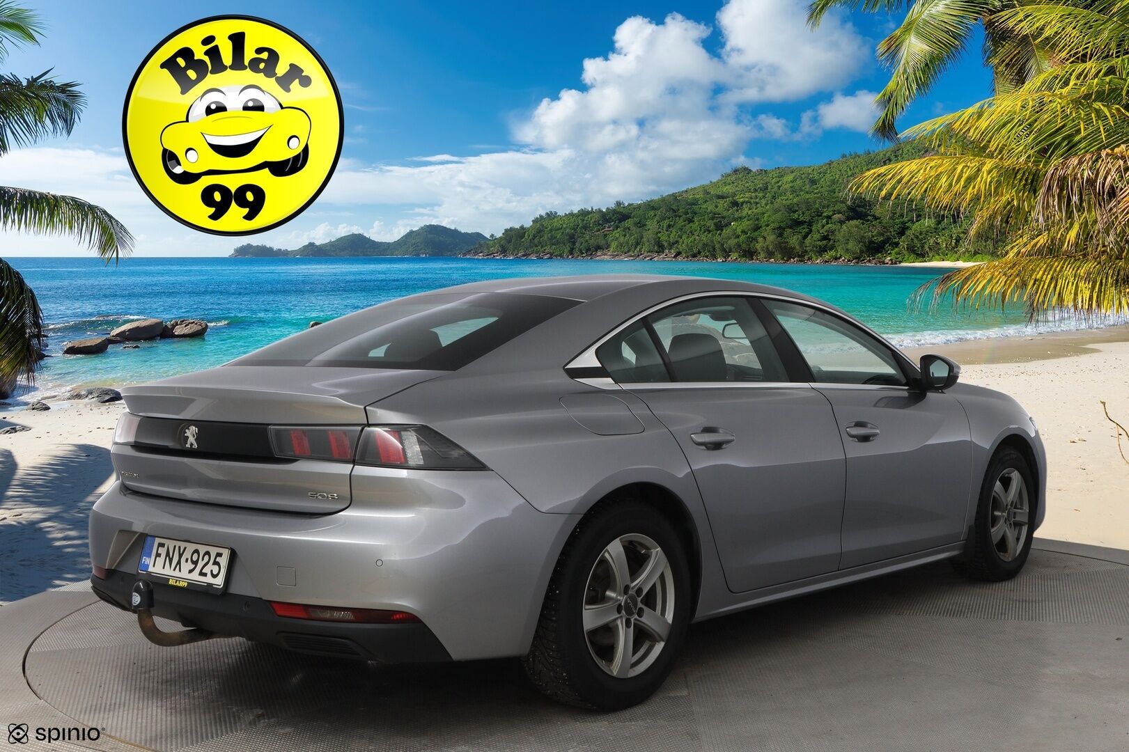 Peugeot 508 2019 Active BlueHDi 130 EAT8-automaatti * Suomiauto / Vetokoukku / Lohkolämmitin / Vakkari / Jakopää tehty / Huippusiisti! - Facelift / Metalliväri / Peruutustutka! / Juuri huollettu!