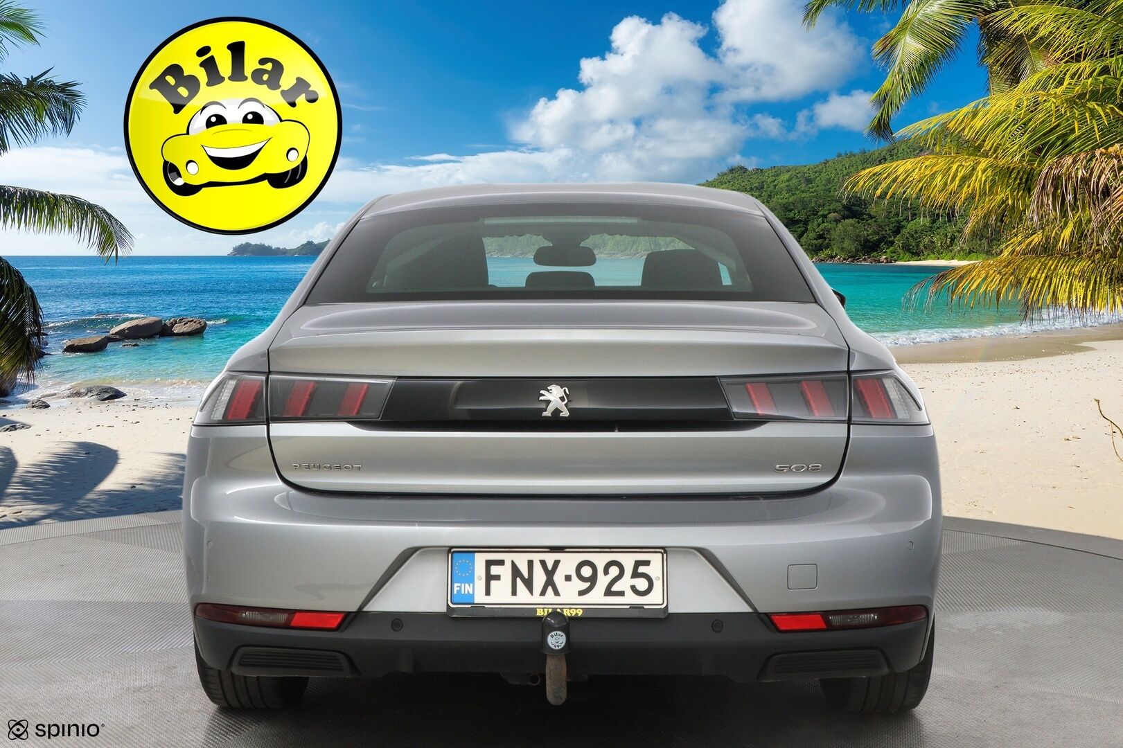 Peugeot 508 2019 Active BlueHDi 130 EAT8-automaatti - | Suomiauto | Vetokoukku | Lohkolämmitin | Vakkari | Jakopää tehty | Facelift | Metalliväri | Katso hinta!