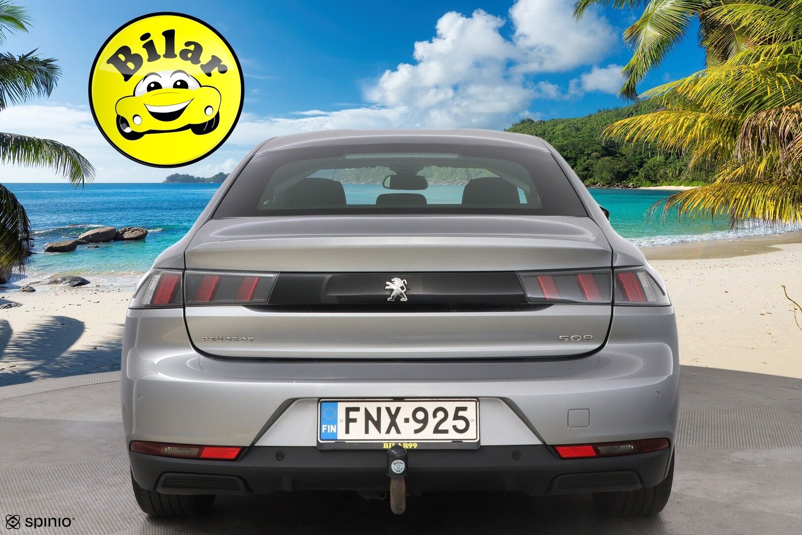 Peugeot 508 2019 Active BlueHDi 130 EAT8-automaatti - | Suomiauto | Vetokoukku | Lohkolämmitin | Vakkari | Jakopää tehty | Facelift | Metalliväri | Katso hinta!