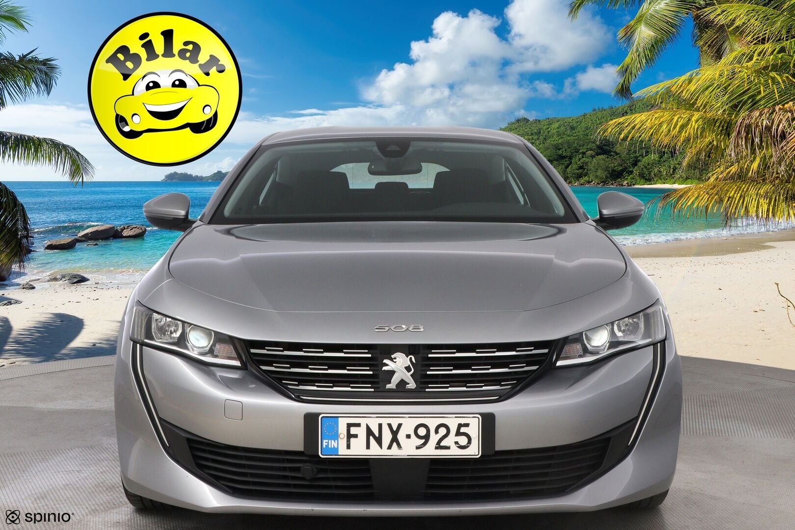 Peugeot 508 2019 Active BlueHDi 130 EAT8-automaatti - | Suomiauto | Vetokoukku | Lohkolämmitin | Vakkari | Jakopää tehty | Facelift | Metalliväri | Katso hinta!