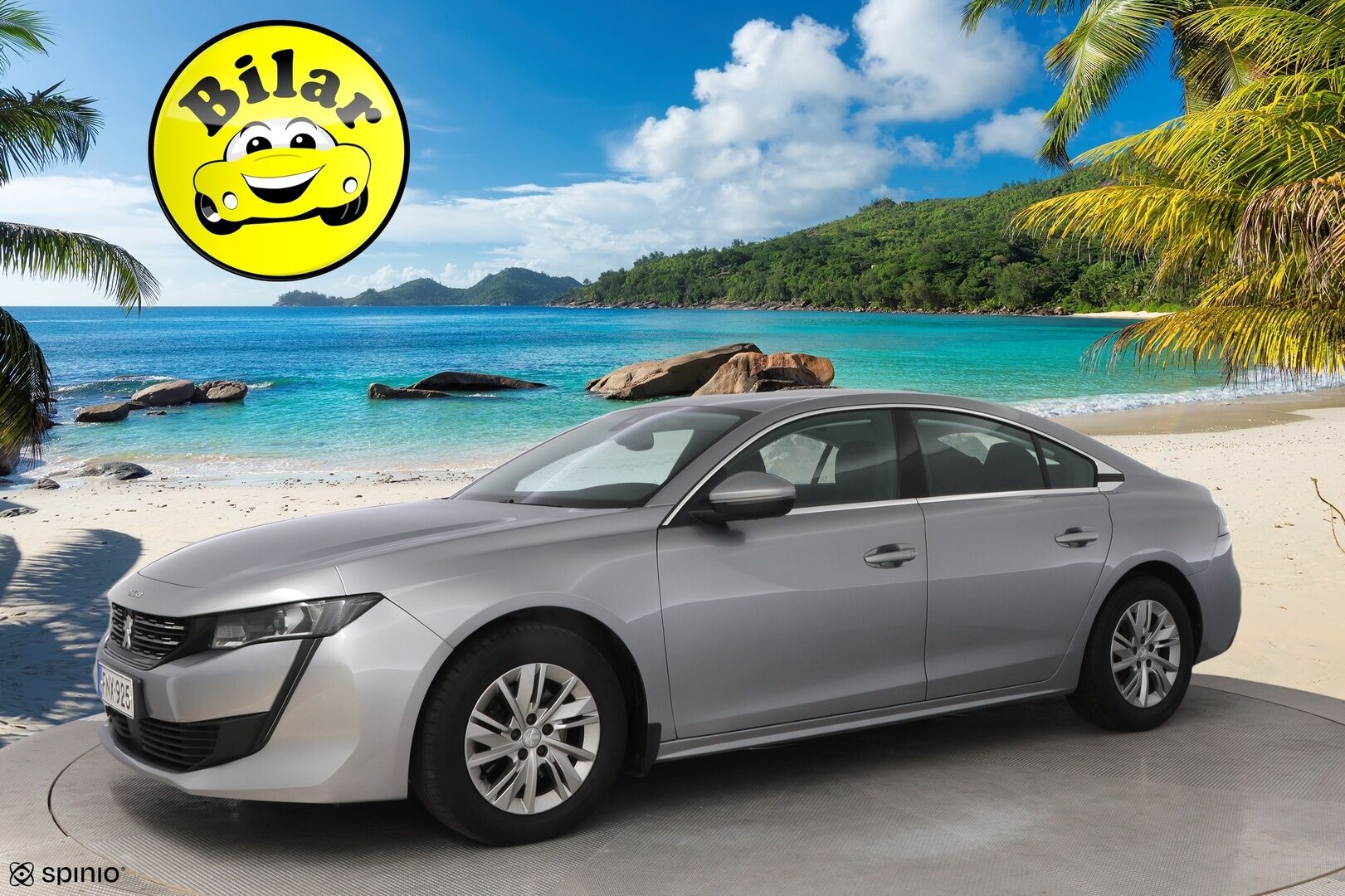 Peugeot 508 2019 Active BlueHDi 130 EAT8-automaatti - | Suomiauto | Vetokoukku | Lohkolämmitin | Vakkari | Jakopää tehty | Facelift | Metalliväri | Katso hinta!