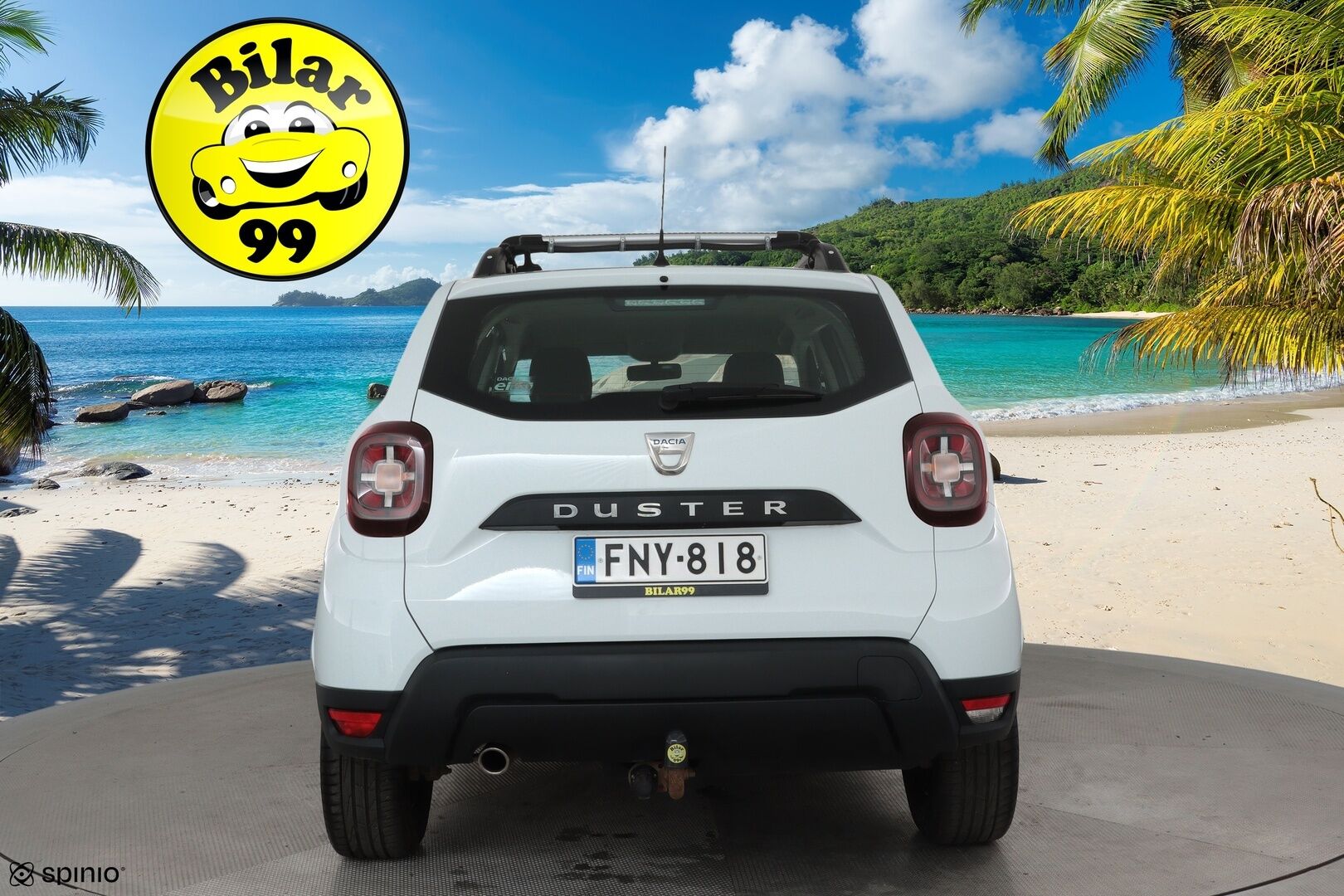 Dacia Duster 2019 Blue dCi 115 4x4 Comfort **Webasto / Vakkari / Koukku / Ilmastointi / Radio** - 1.Om Suomi-auto / Juuri huollettu&katsastettu / Penkinlämmittimet 