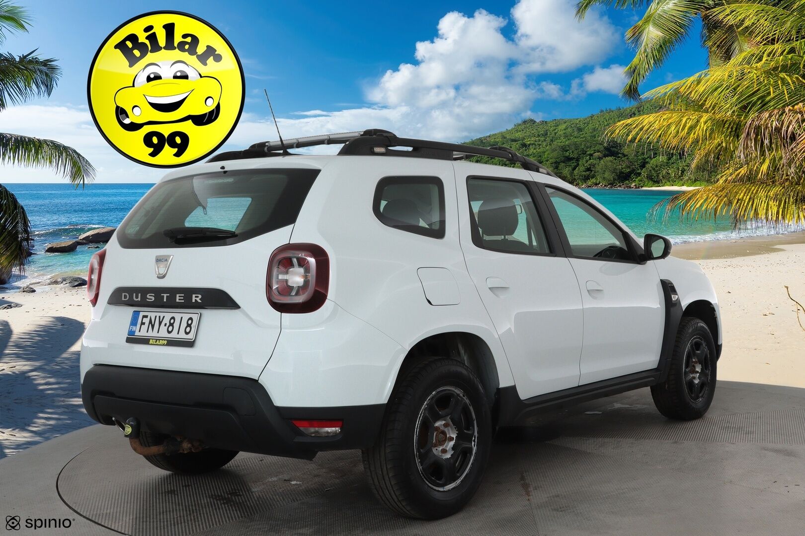 Dacia Duster 2019 Blue dCi 115 4x4 Comfort **Webasto / Vakkari / Koukku / Ilmastointi / Radio** - 1.Om Suomi-auto / Juuri huollettu&katsastettu / Penkinlämmittimet 