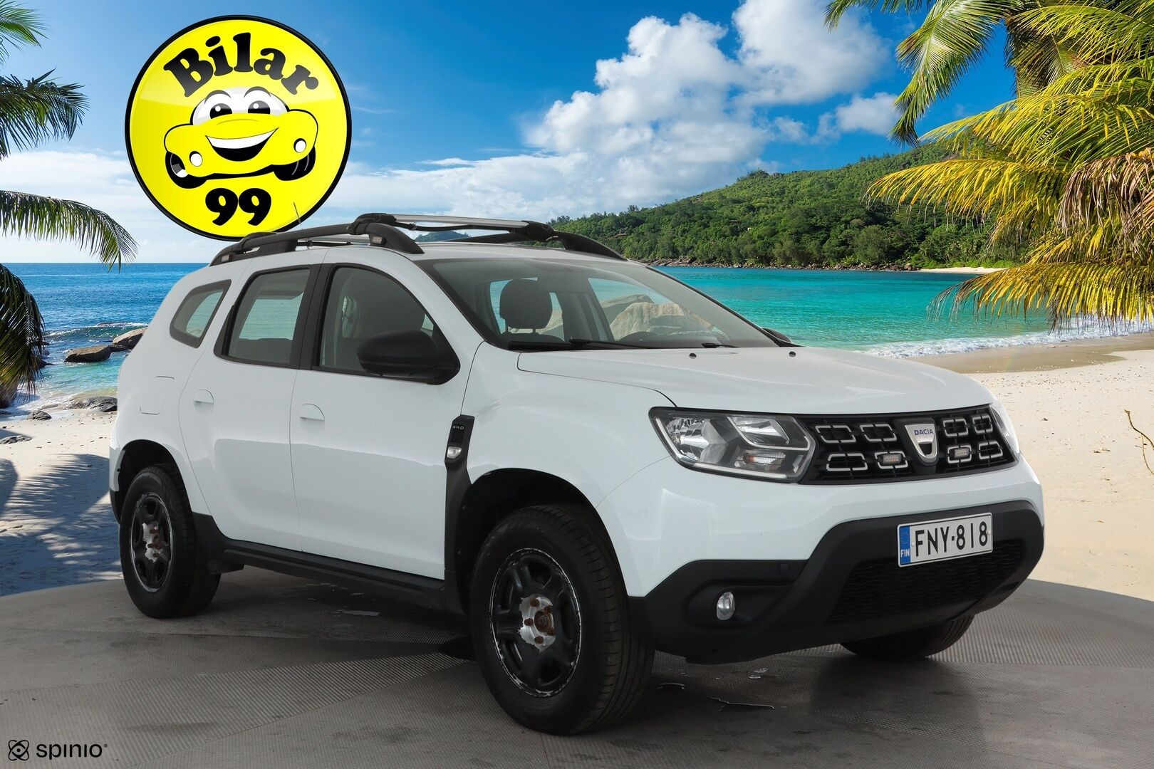 Dacia Duster 2019 Blue dCi 115 4x4 Comfort **Webasto / Vakkari / Koukku / Ilmastointi / Radio** - 1.Om Suomi-auto / Juuri huollettu&katsastettu / Penkinlämmittimet 