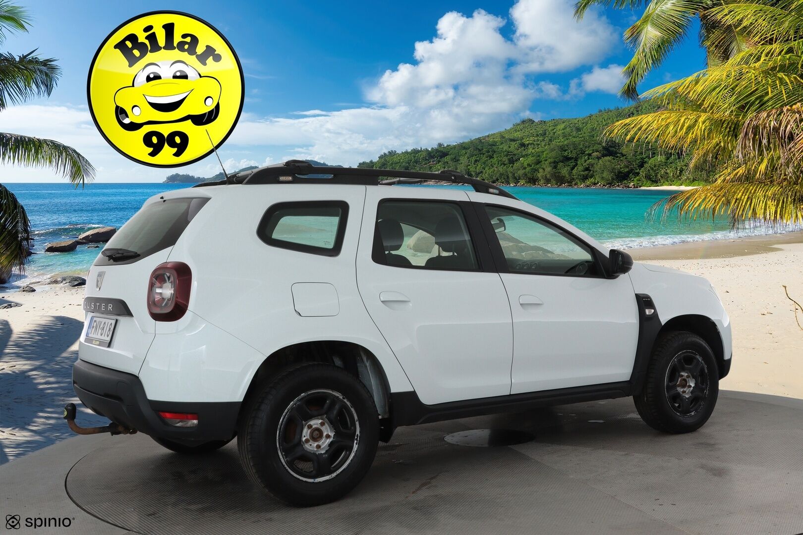 Dacia Duster 2019 Blue dCi 115 4x4 Comfort **Webasto / Vakkari / Koukku / Ilmastointi / Radio** - 1.Om Suomi-auto / Juuri huollettu&katsastettu / Penkinlämmittimet 