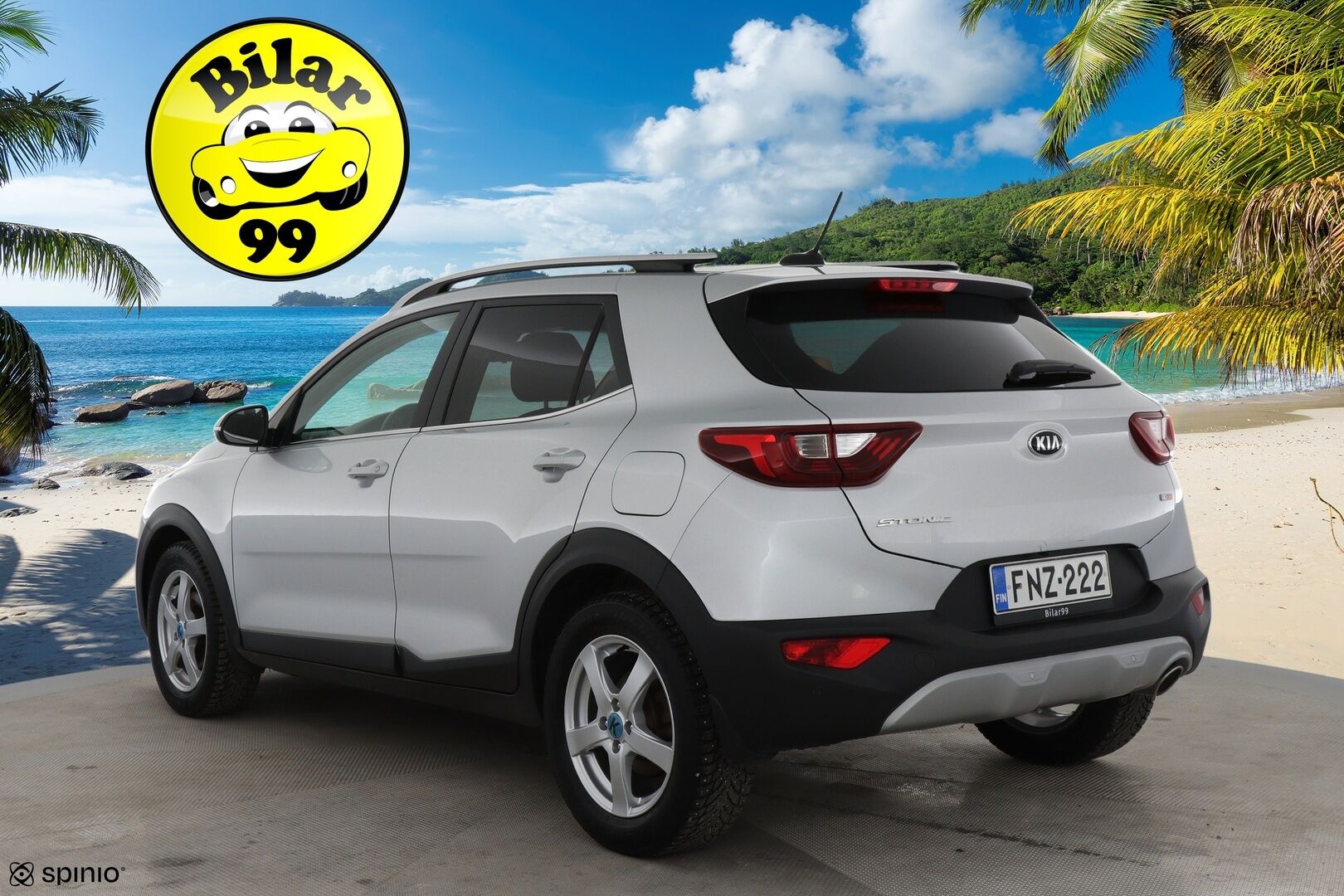 Kia Stonic 2019 1,0 T-GDI ISG 100hv EX EcoDynamics * Vakkari / Lohko / Ratinlämppäri / Tutkat * - *Todella kattavasti varusteltu ja juuri tehty iso huolto!*