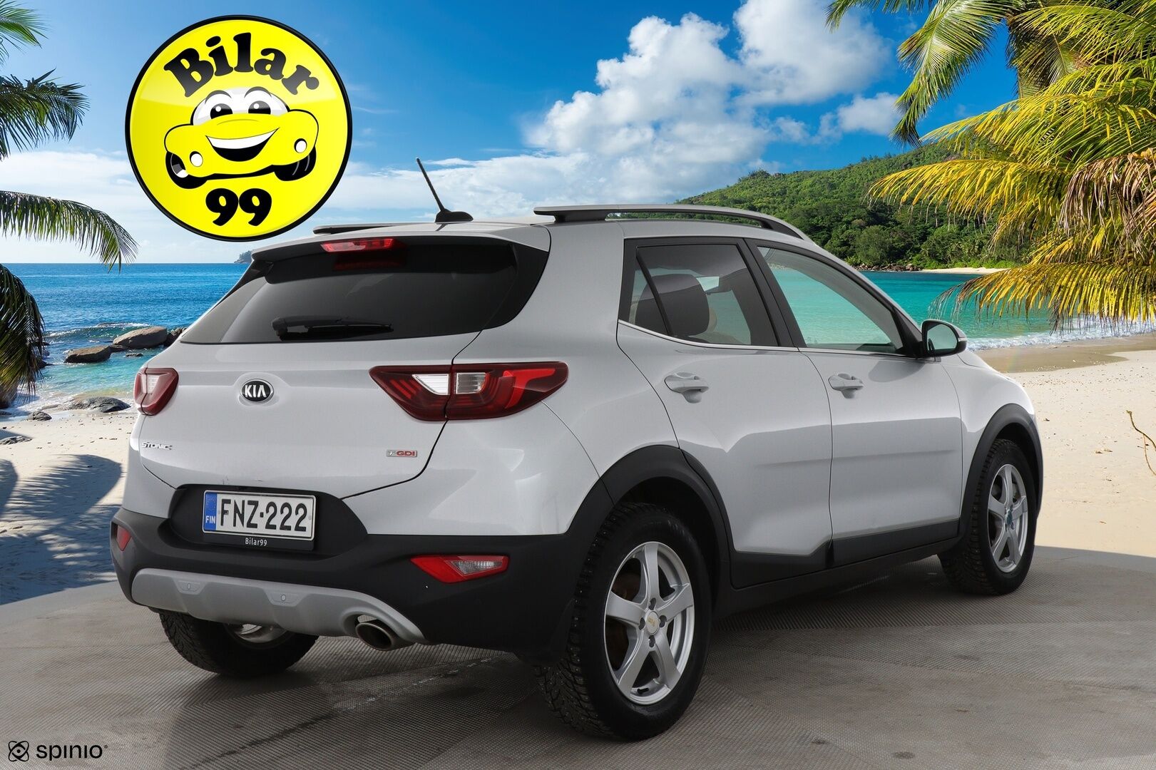 Kia Stonic 2019 1,0 T-GDI ISG 100hv EX EcoDynamics * Vakkari / Lohko / Ratinlämppäri / Tutkat * - *Todella kattavasti varusteltu ja juuri tehty iso huolto!*