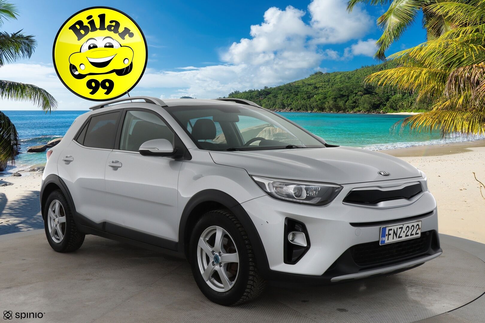 Kia Stonic 2019 1,0 T-GDI ISG 100hv EX EcoDynamics * Vakkari / Lohko / Ratinlämppäri / Tutkat * - *Todella kattavasti varusteltu ja juuri tehty iso huolto!*