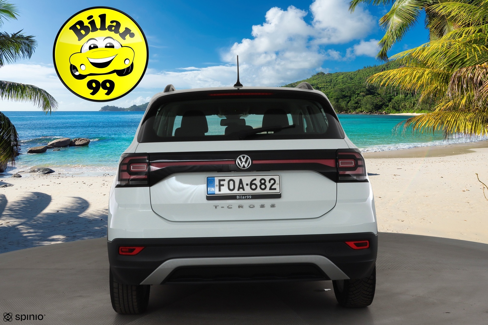 Volkswagen T-Cross 2020 Style 1,0 TSI 85 kW (115 hv) DSG * ACC / LED / Apple & Android / 1.Om Suomi-auto * - Kahdet renkaat